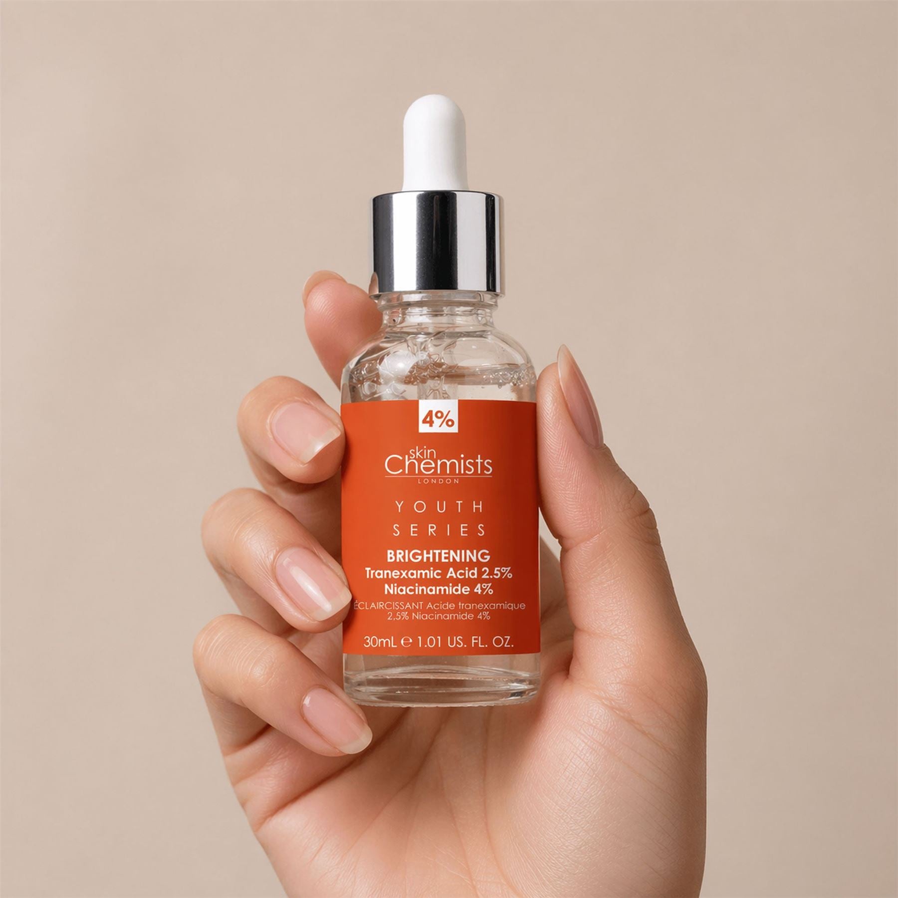 Youth Series Tranexamic Acid 2.5%, Niacinamide 4% Brightening Serum 30ml