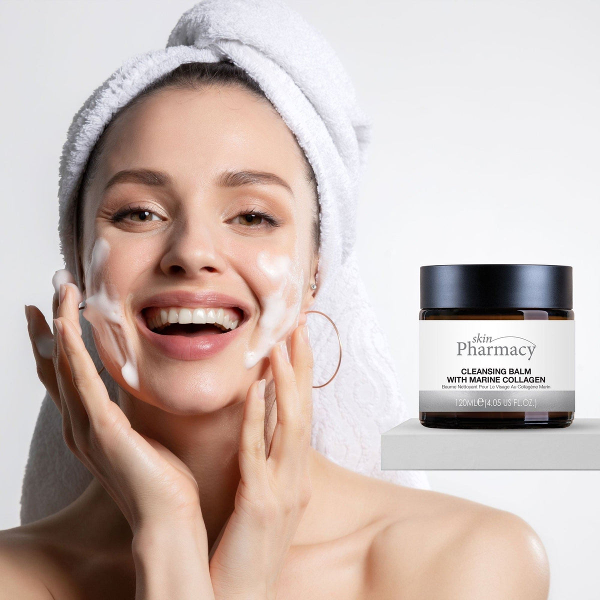 Cleansing Balm with Marine Collagen 120ml - skinChemists