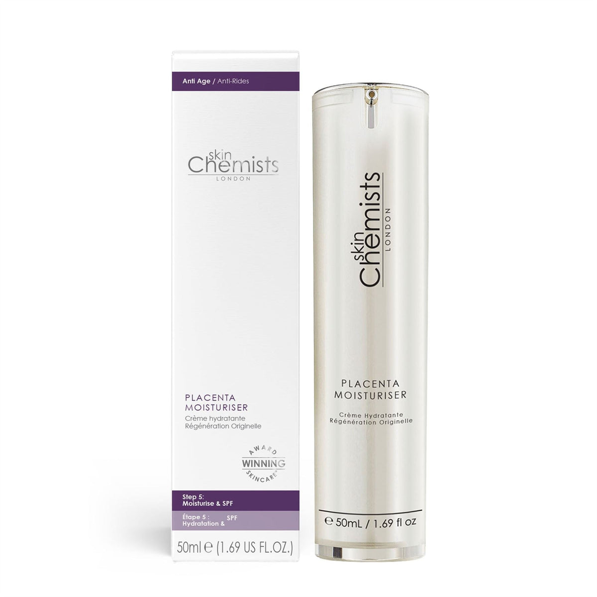 Placenta Moisturiser 50ml - skinChemists
