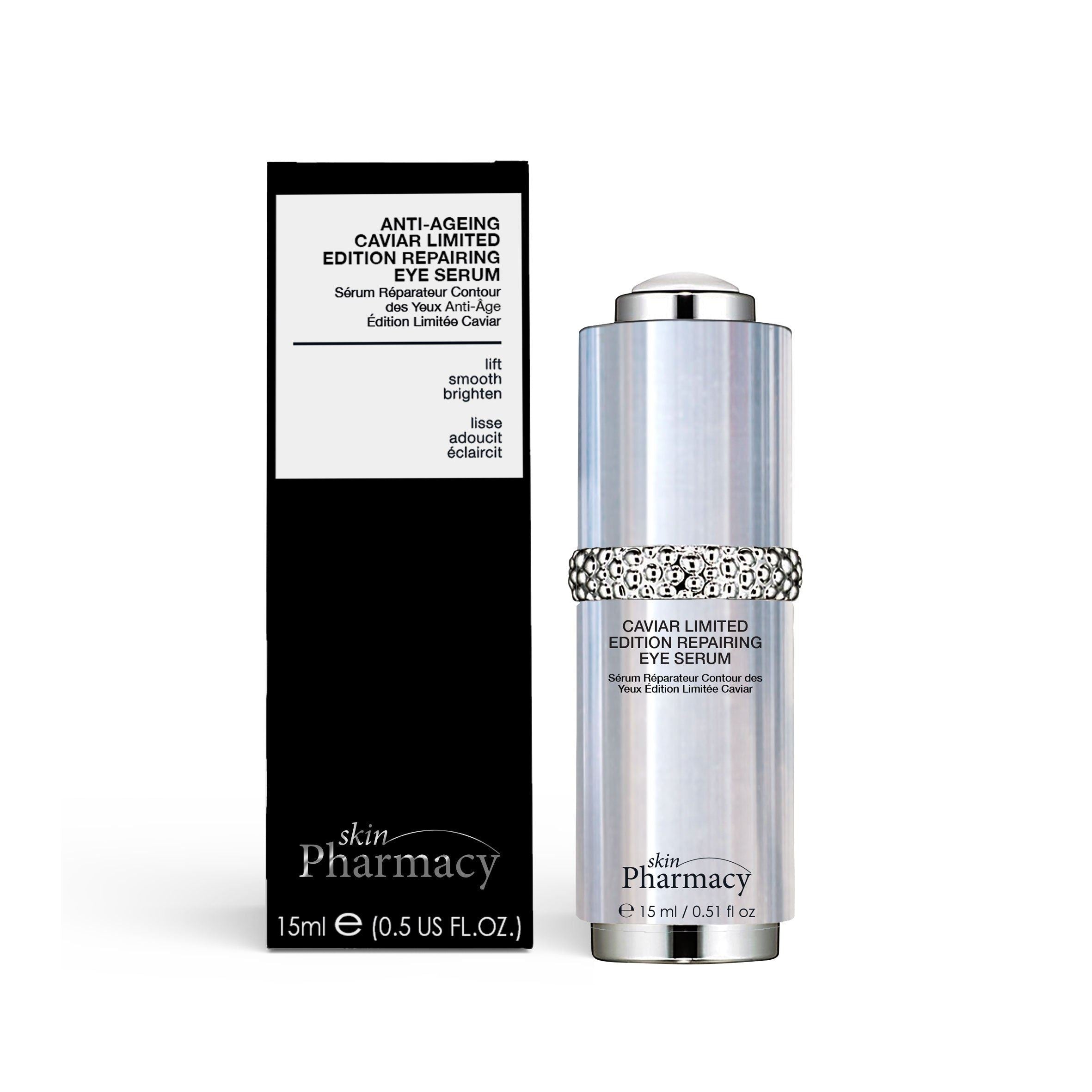 Caviar Anti-Ageing Repairing Eye Serum 15ml Twin Value Savings Pack