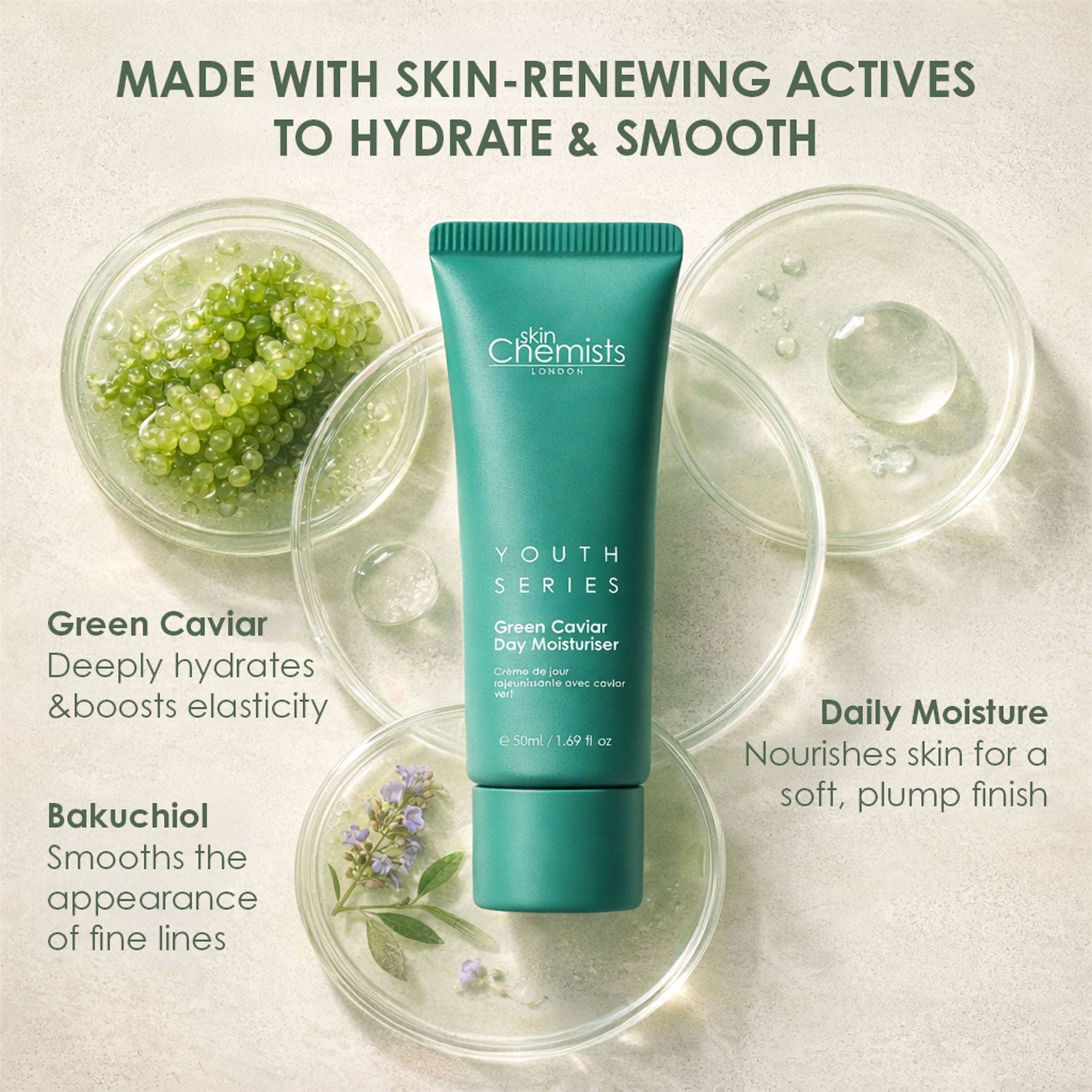 Youth Series Green Caviar Day Moisturiser 30ml