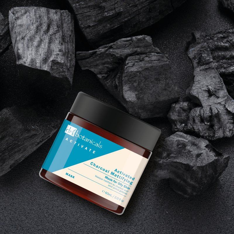 Dr Botanicals Charcoal Mask & Vitamin Moisturiser Anti-Ageing Kit - skinChemists