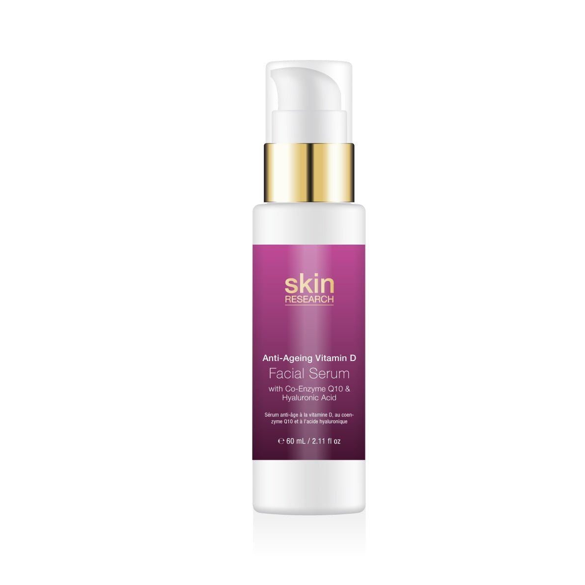 Anti-Aging Vitamin D with Co-Enzyme Q10 & Hyaluronic Acid Serum 60ml - skinChemists