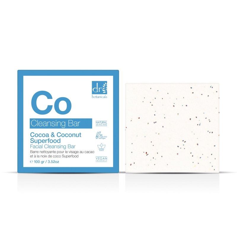 Cocoa And Coconut Superfood Facial Cleansing Bar 100g - skinChemists