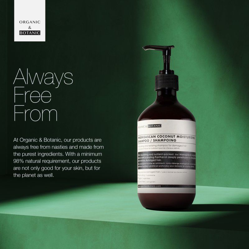 Advanced Madagascan Coconut Moisturising Shampoo 500ml