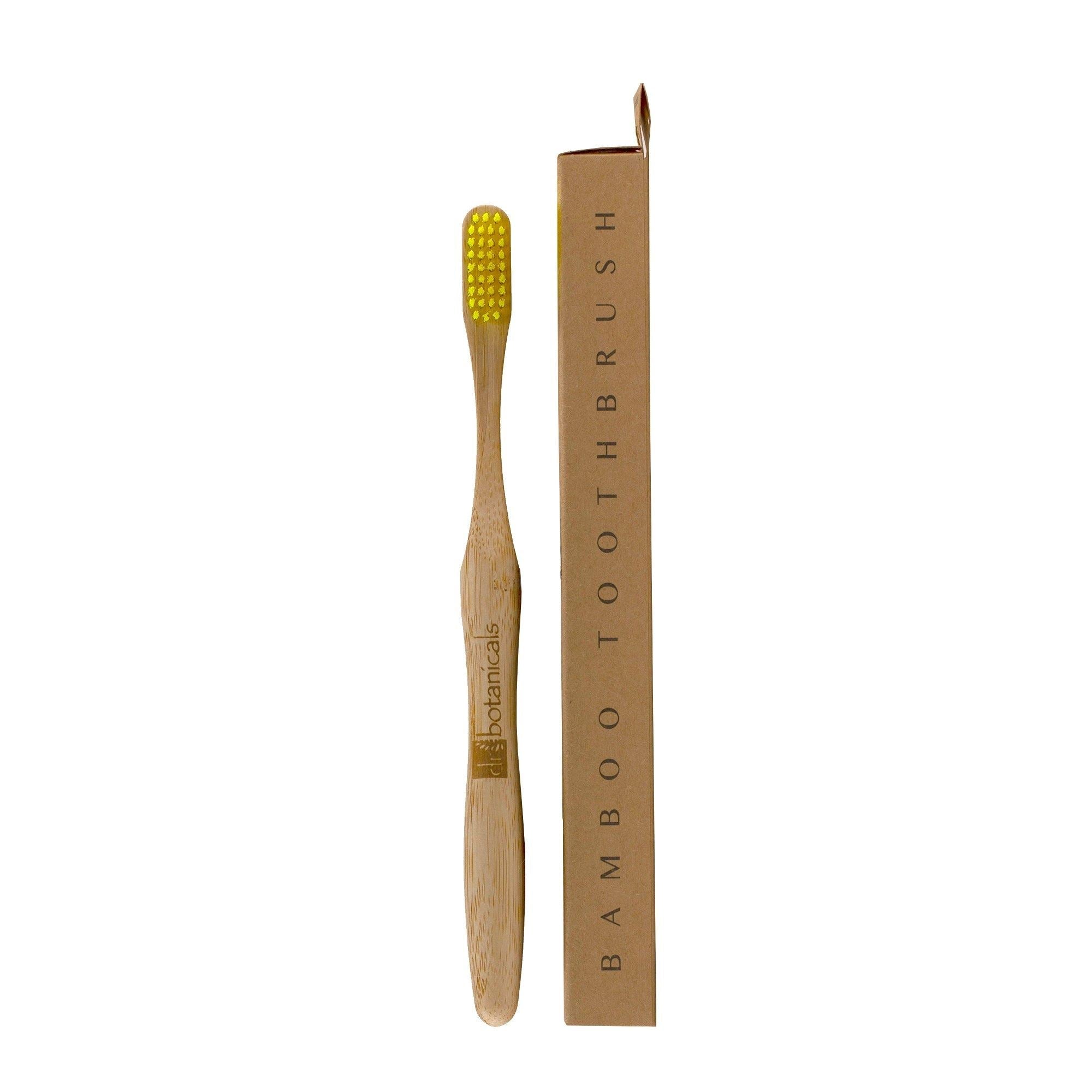 Bambuszahnbürsten Gelb x 2er-Packung