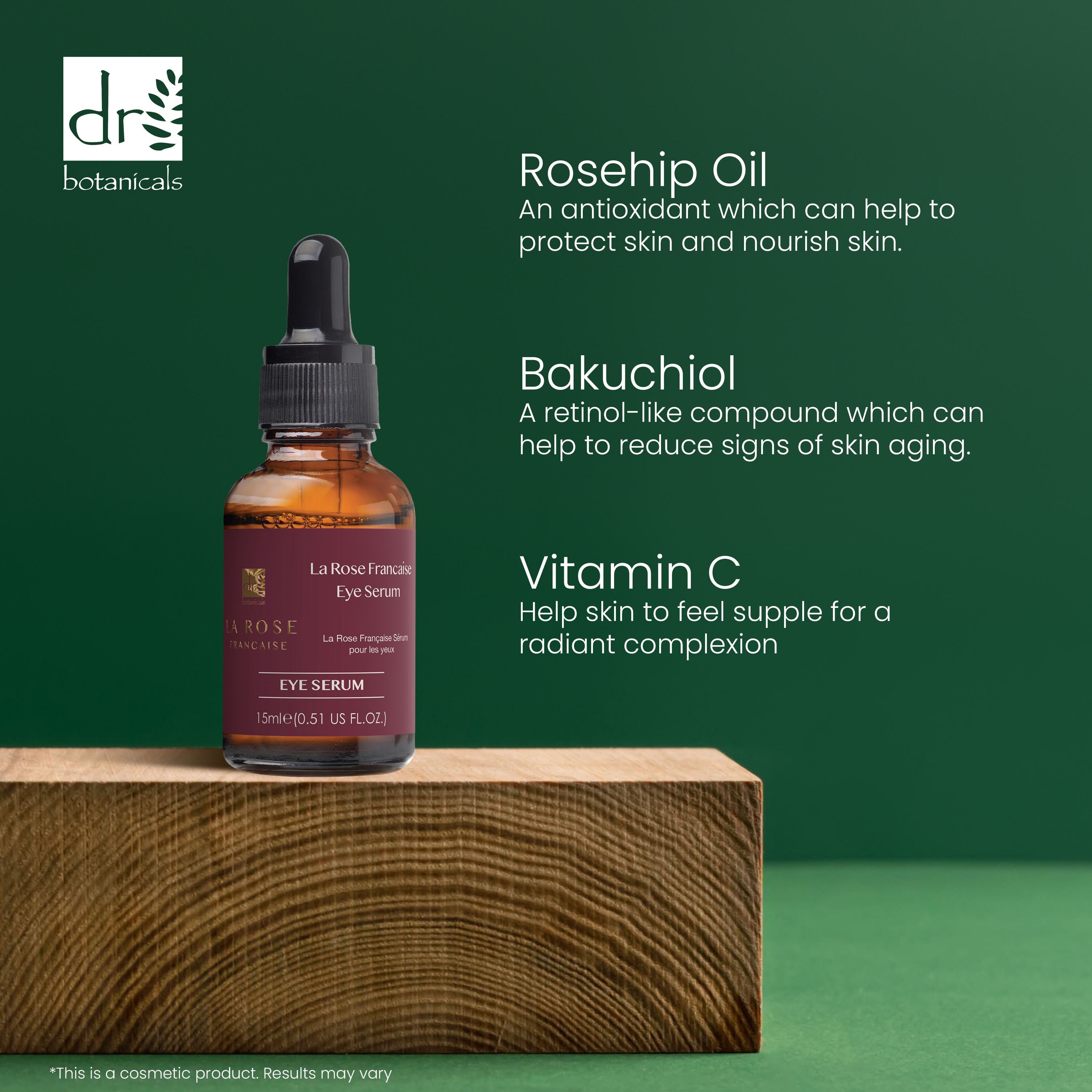 Anti-Ageing La Rose Française Duo Moisturiser & Eye Serum Kit