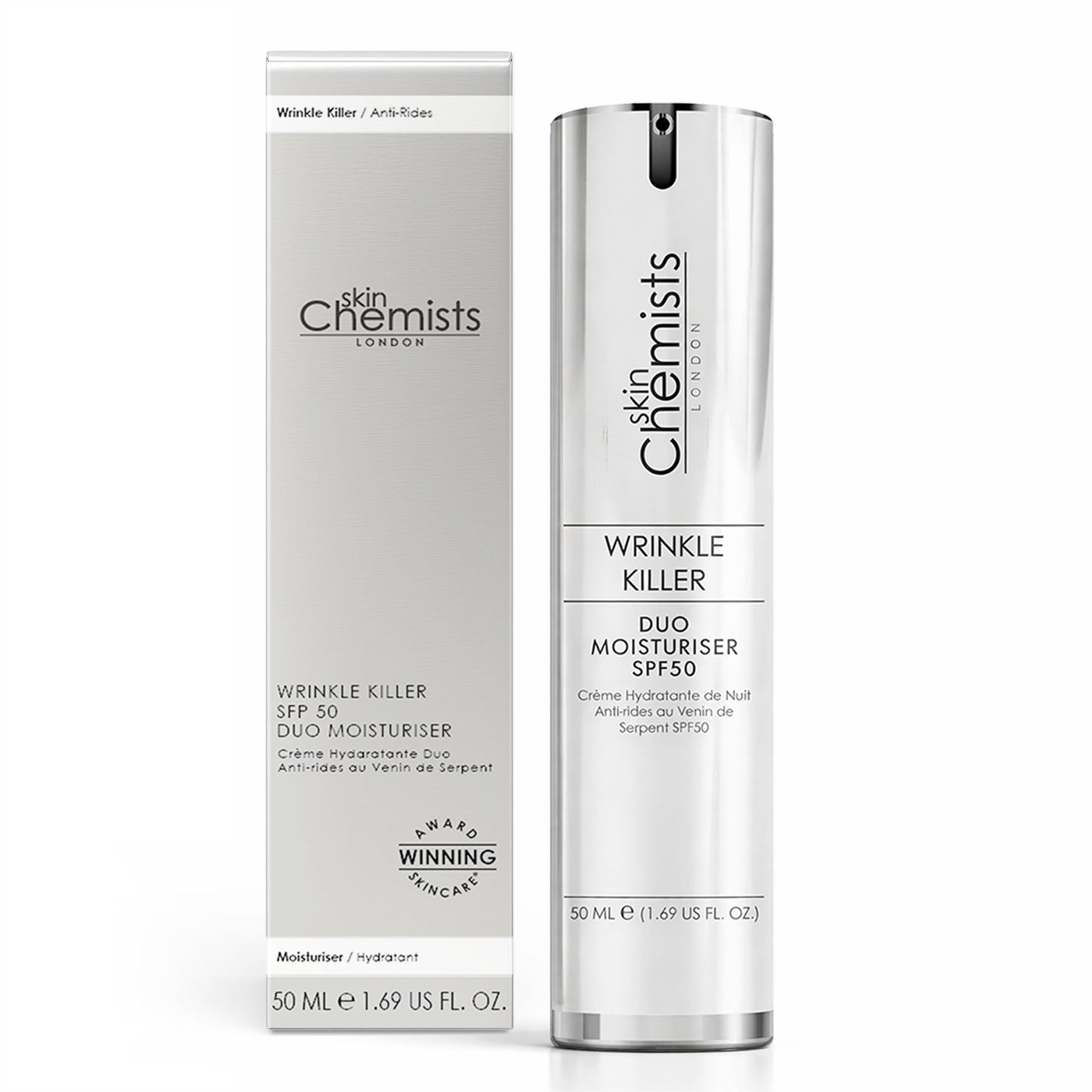 Wrinkle Killer SFP 50 Duo Moisturiser 50ml