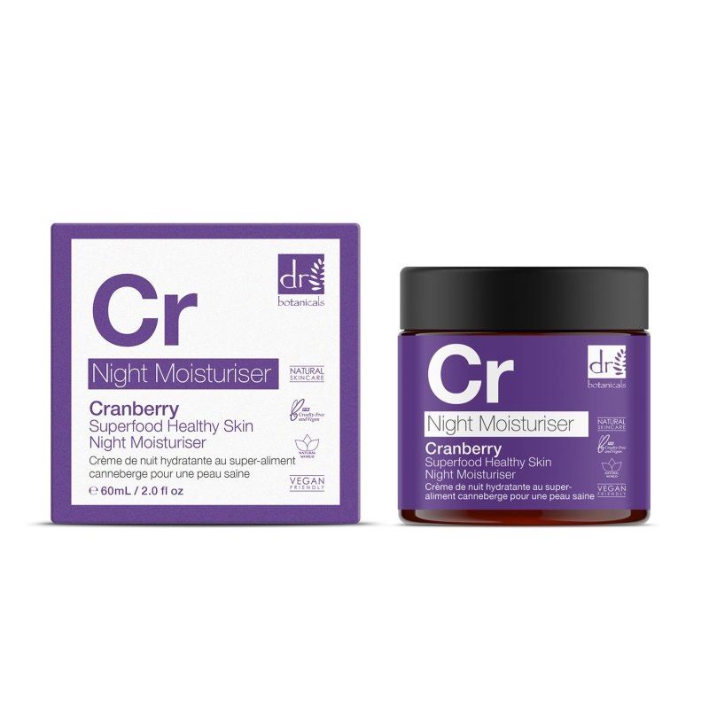 Cranberry Superfood Healthy Skin Night Moisturiser 60ml - skinChemists