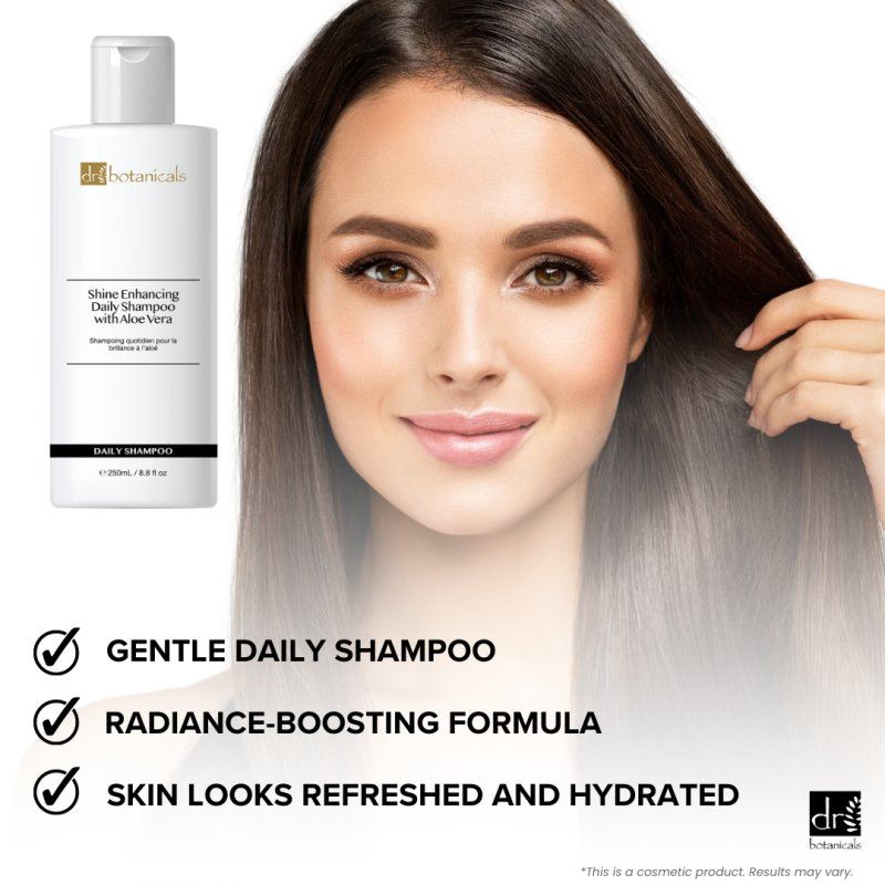 Aloe Vera Shine Enhancing Daily Shampoo 250ml - skinChemists