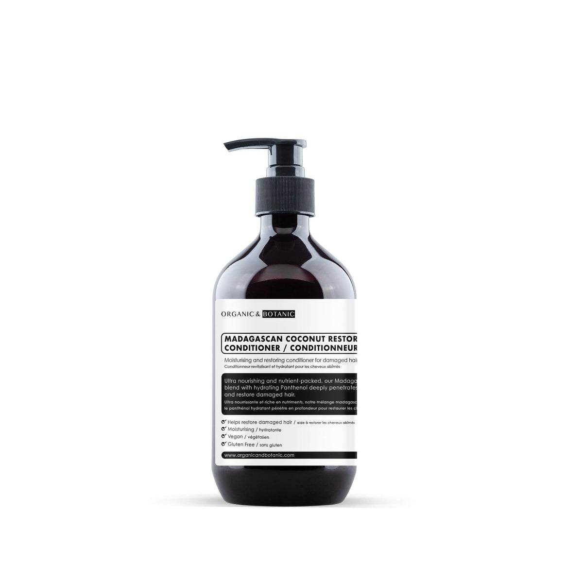 Organic & Botanic Madagascan Coconut Shampoo & Conditioner - skinChemists