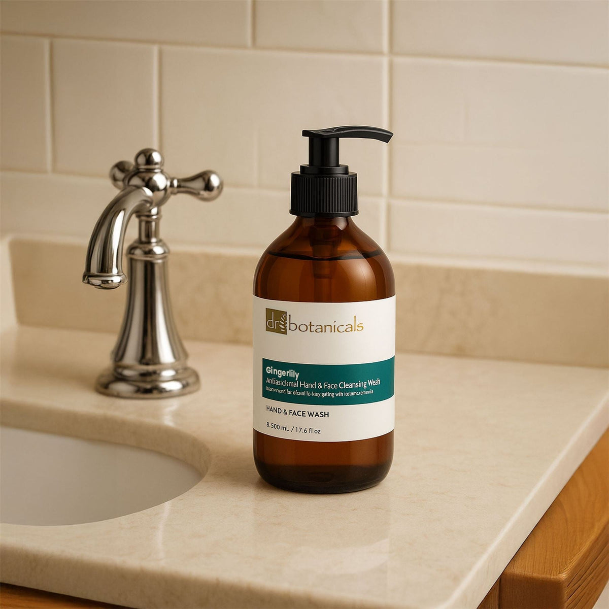 Gingerlily Antibacterial Hand & Face Cleansing Wash 500ml - skinChemists