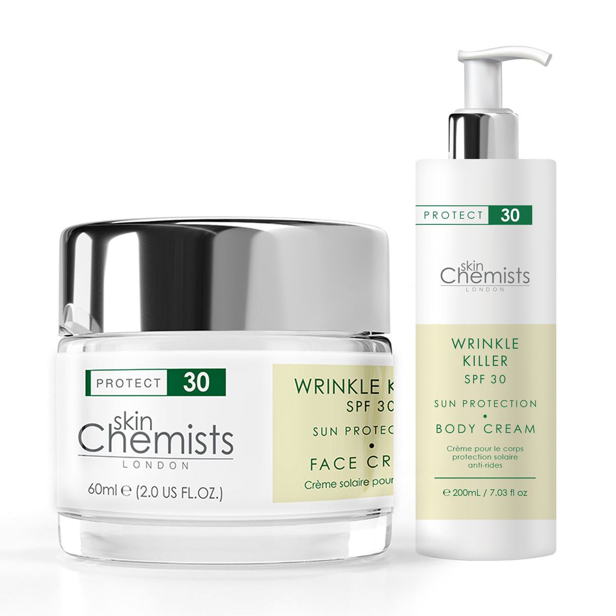 Anti-Ageing SPF 30 Body Cream 200ml + SPF 30 Day Cream 60ml