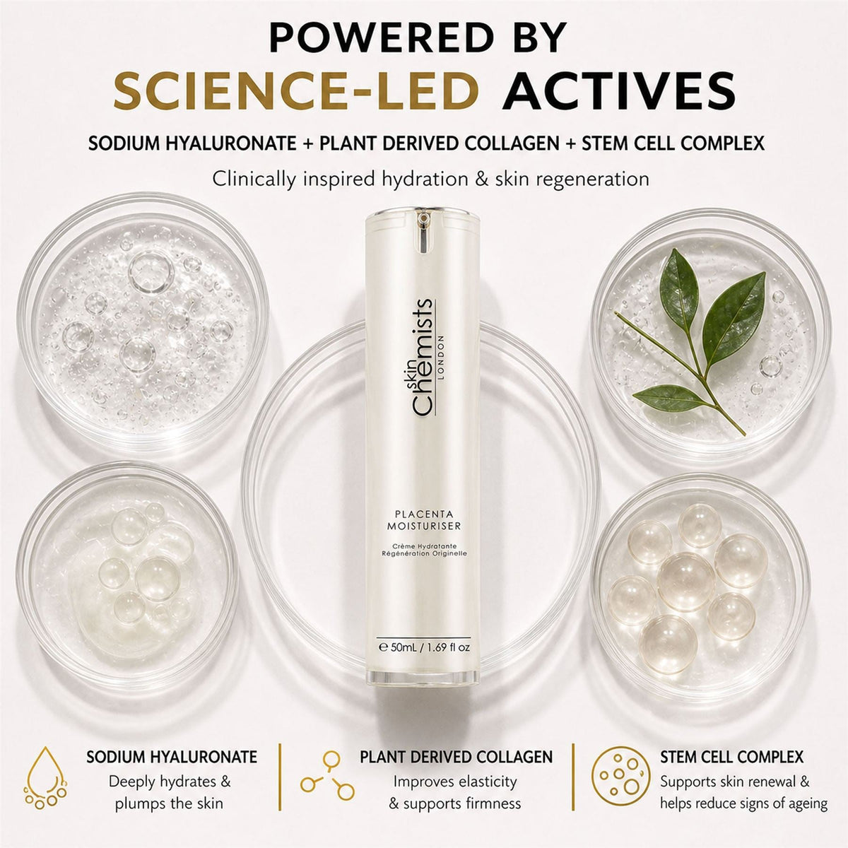 Placenta Moisturiser 50ml - skinChemists