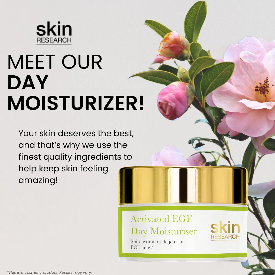 Activated EGF Day Moisturiser 50ml Twin Value Savings Pack