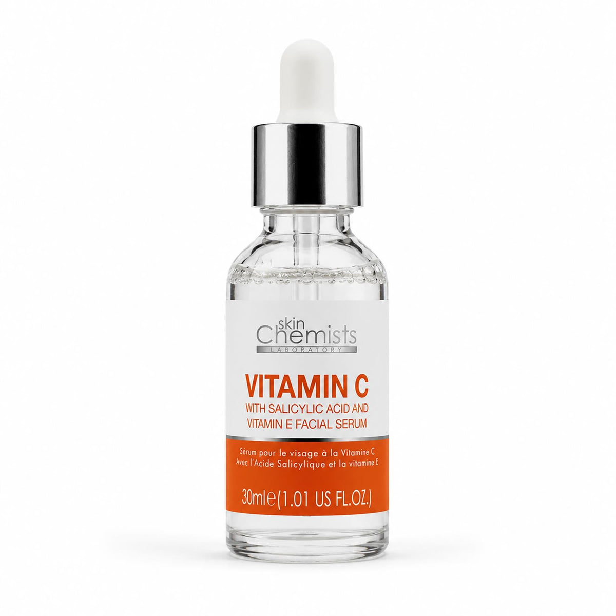 skinChemists Anti-Aging Vitamin C, Salicylic Acid Vitamin C Facial Serum 30ml - skinChemists