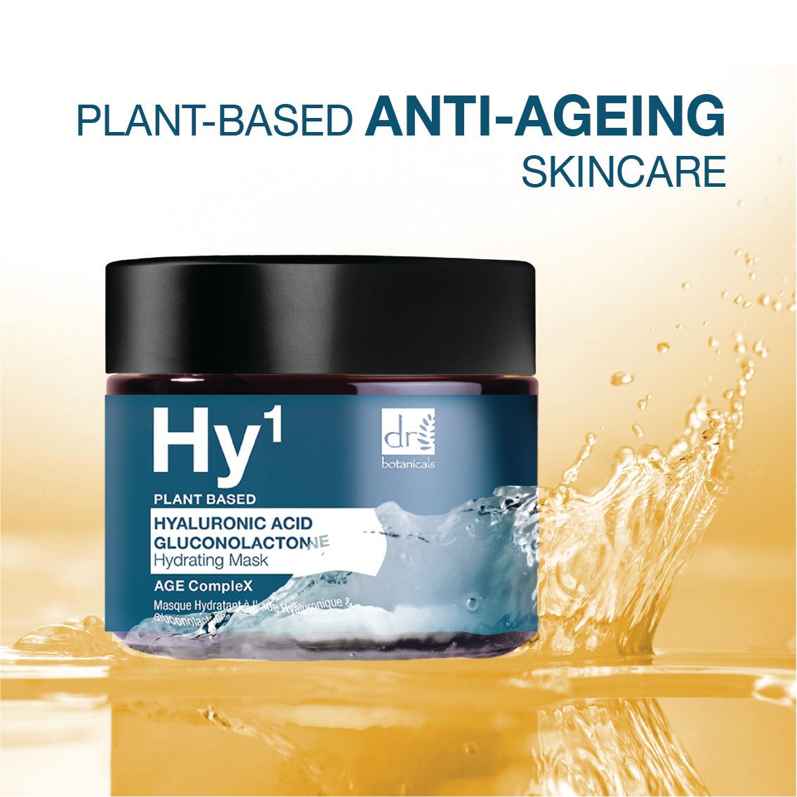Masque à l'acide hyaluronique 1 % et à la gluconolactone 60 ml