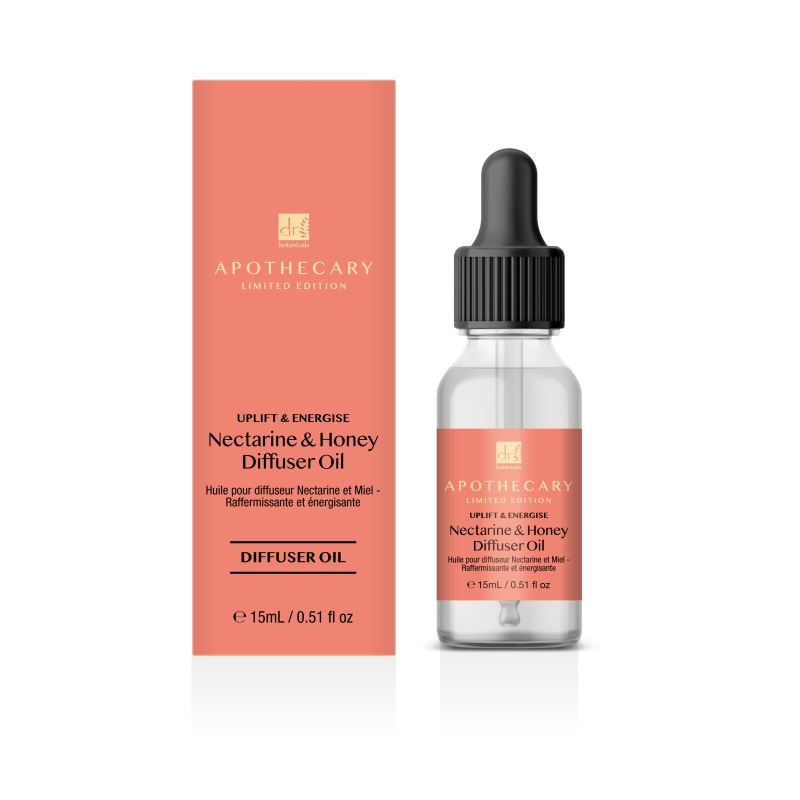 Wooden Aroma Diffuser + Oils Kit: Geranium, English Pear, Nectarine & Honey - skinChemists
