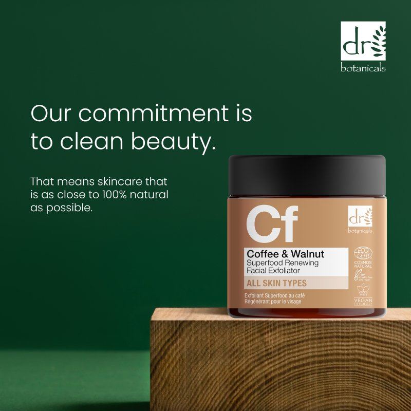 Exfoliant visage régénérant au café et super-aliments 60 ml