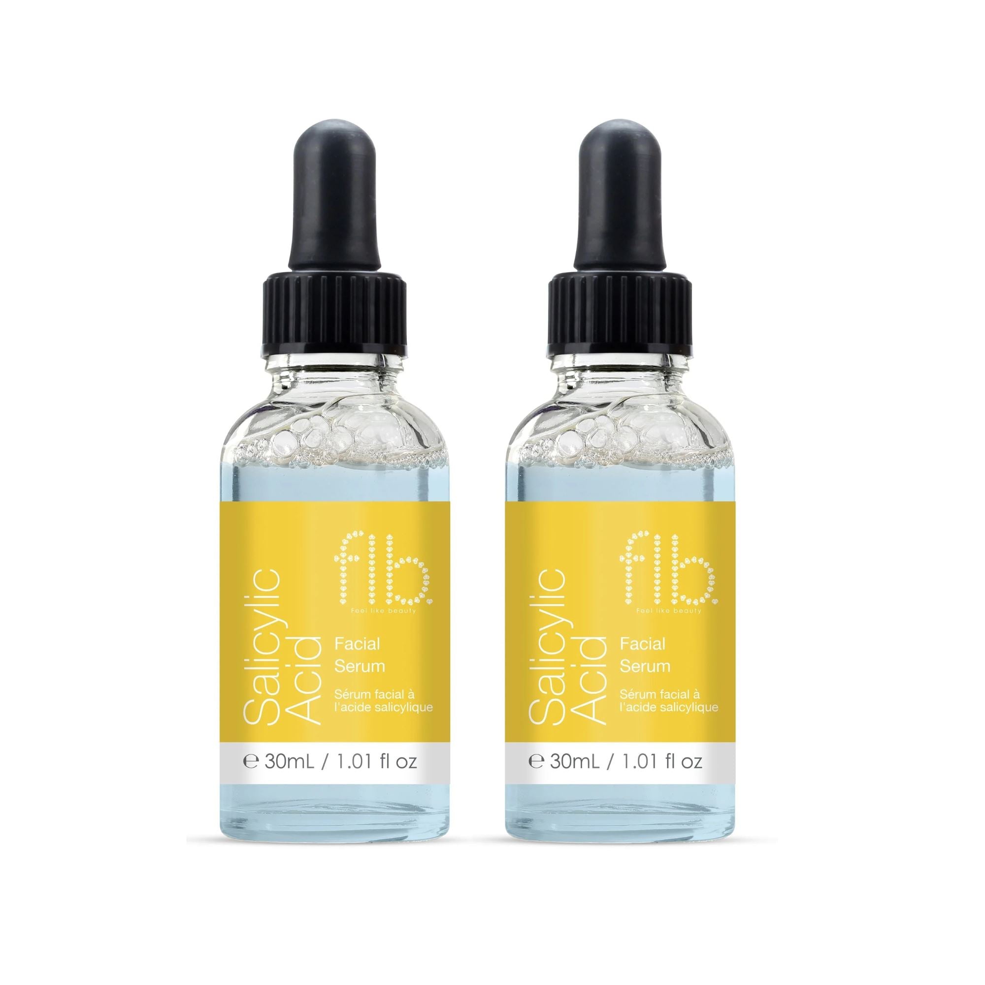Salicylic Acid Facial Serum 30ml Twin Value Savings Pack