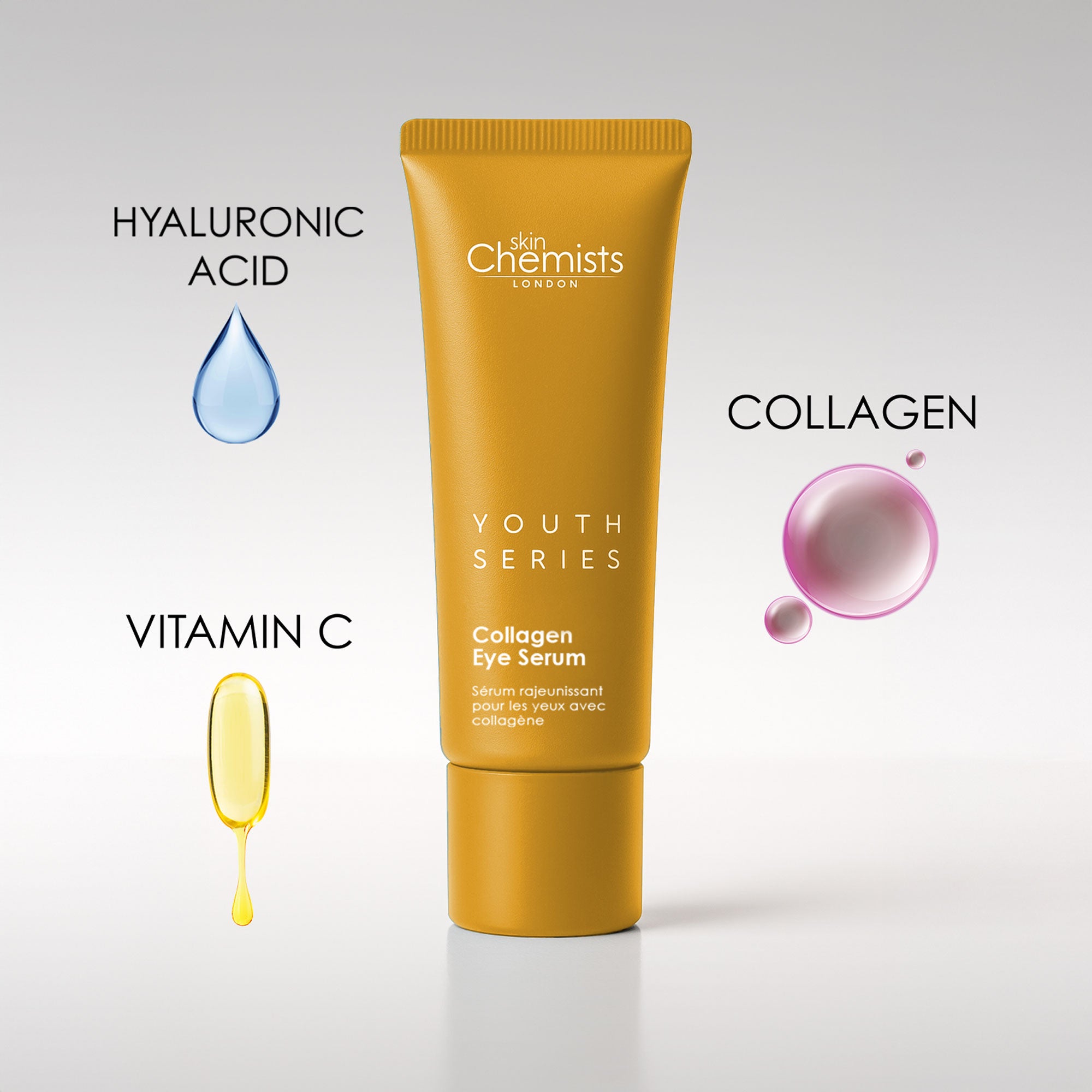 skinChemists Collagen Boost Eye Serum Treatment 15ml