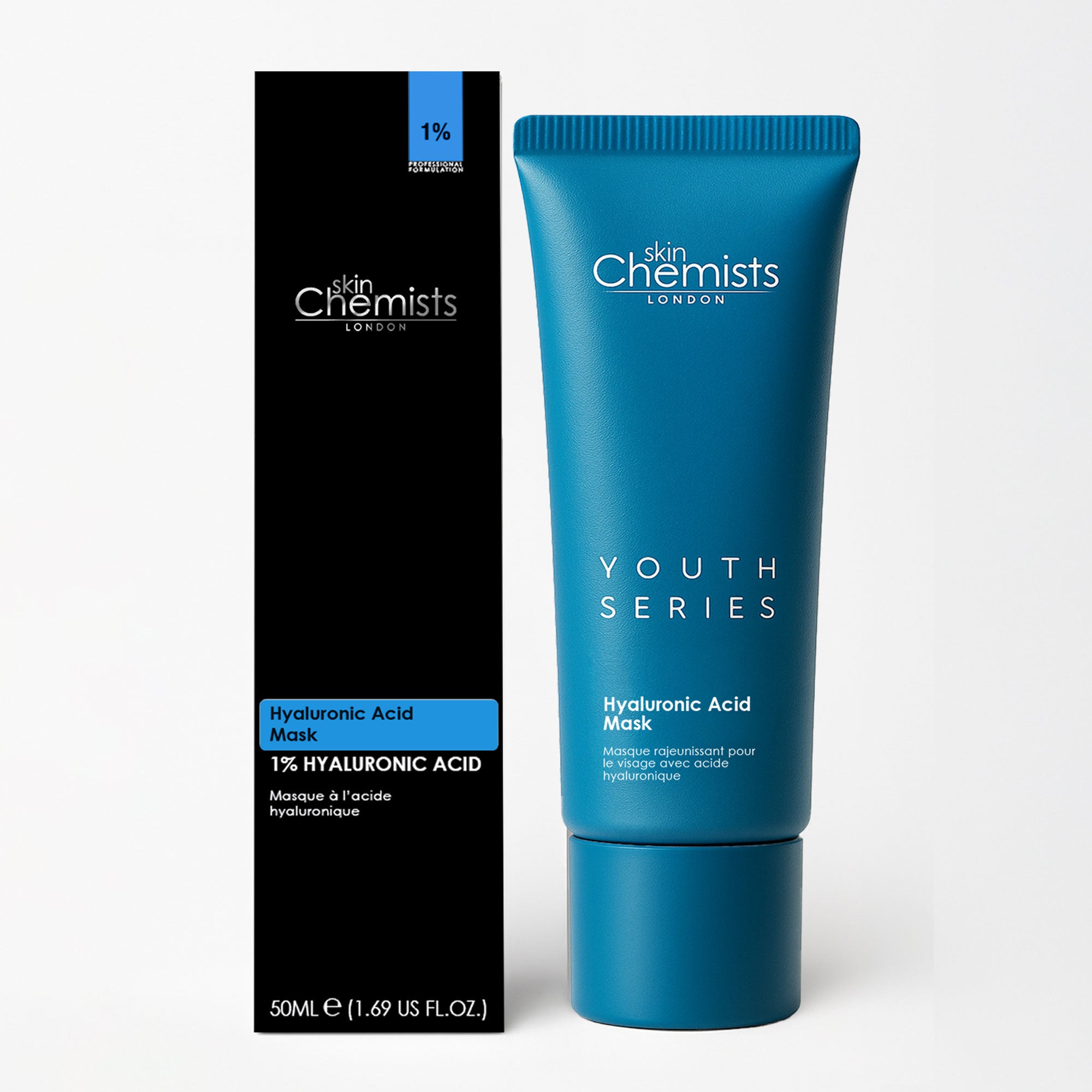 skinChemists 1% Hyaluronsäure-Maske 50ml