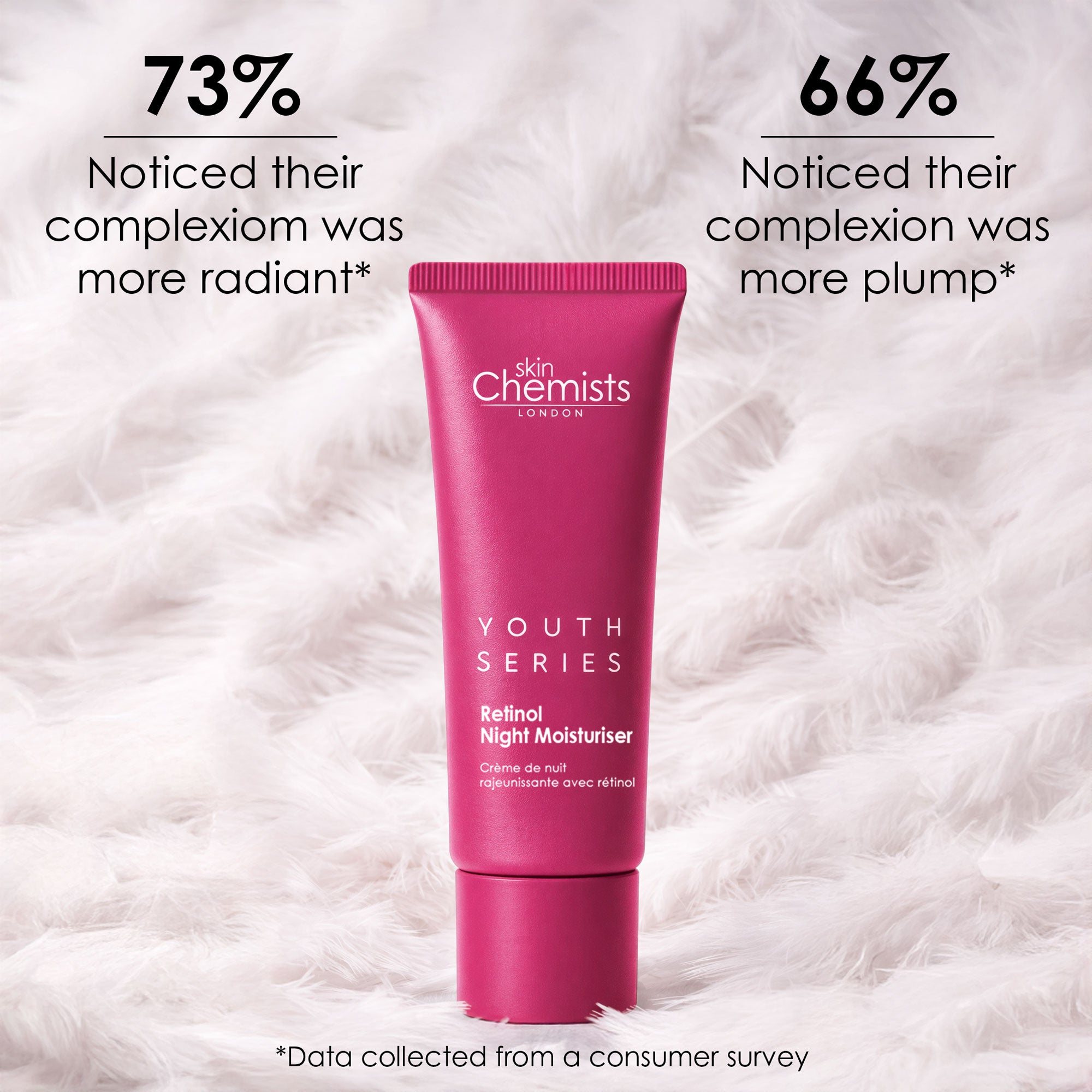 skinChemists Retinol Bakuchiol Nachtcreme Anti-Aging 50ml