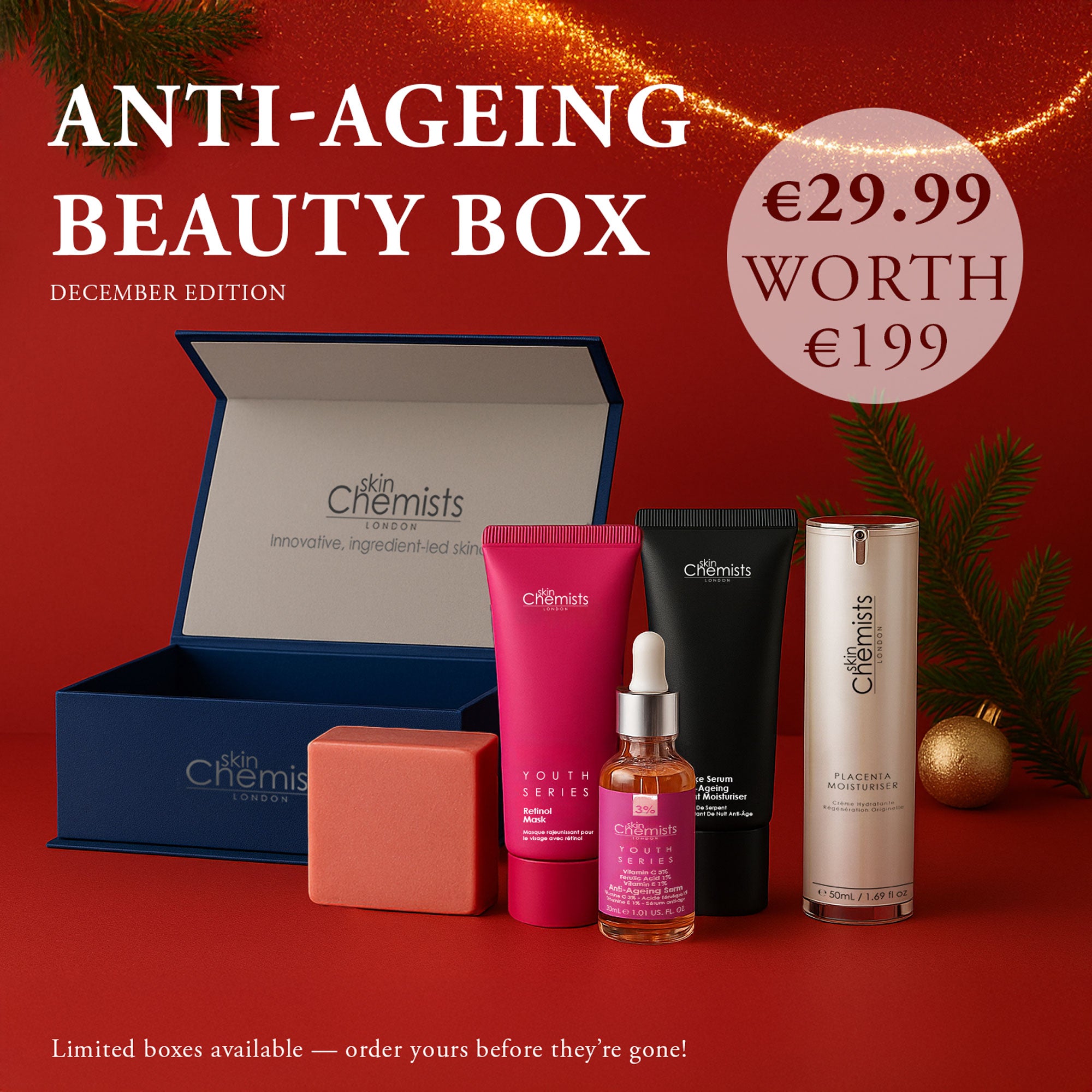 skinChemists Beauty Box - EU December Edition