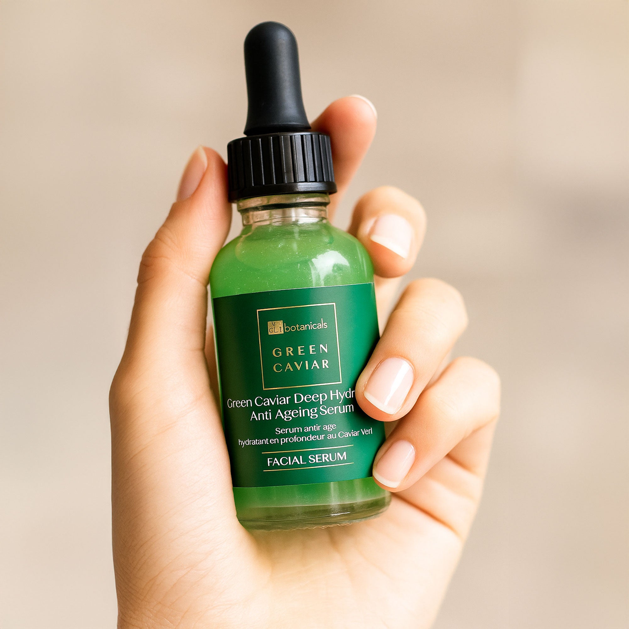 Sérum anti-âge hydratant intense au caviar vert 30 ml