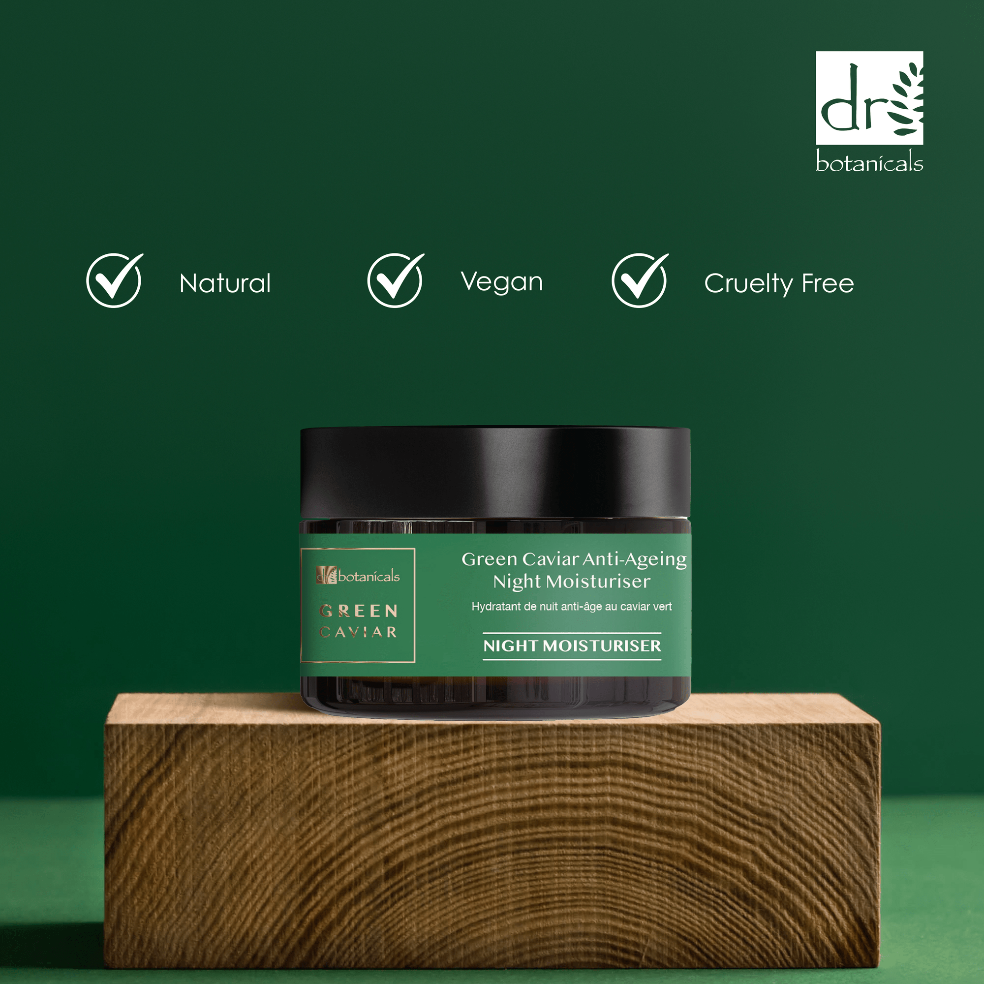 Green Caviar & Argan Oil Anti-Oxidant Anti-Ageing Night Cream 50ml x 2 Duo Pack