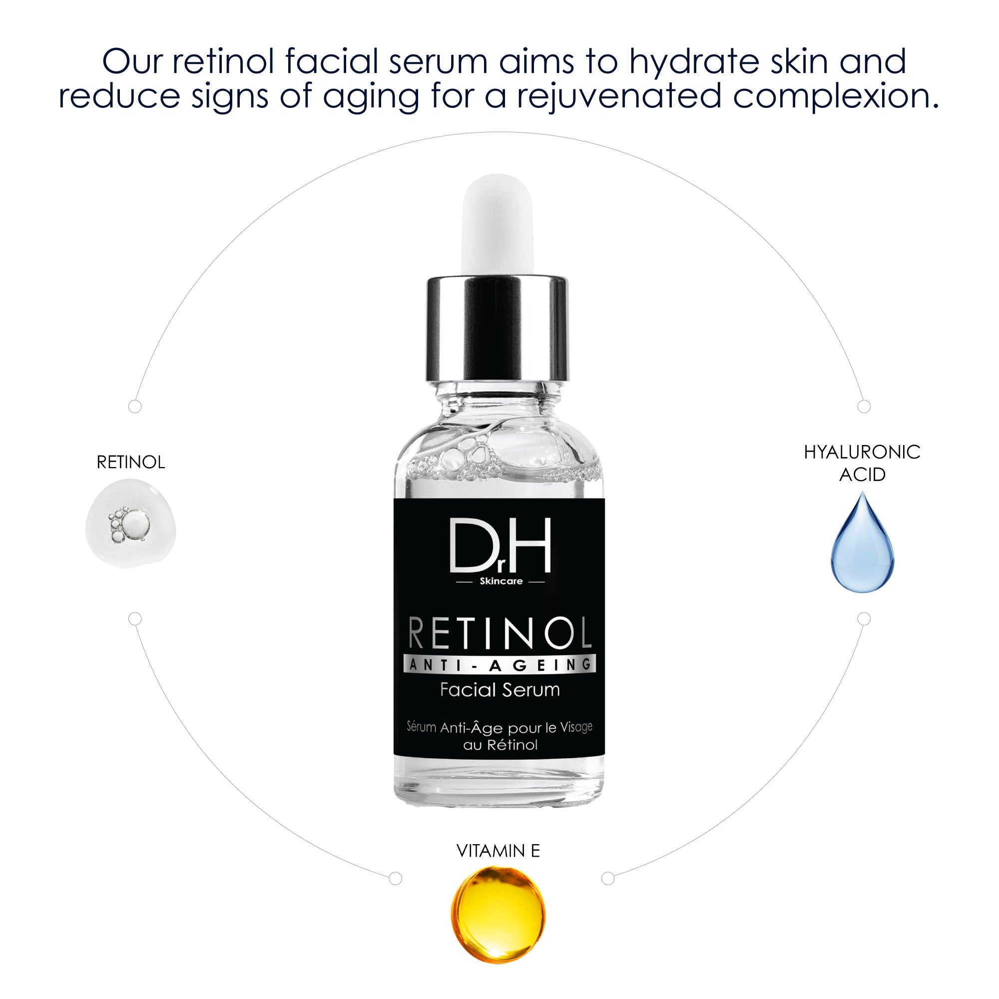 Anti-Ageing Retinol Facial Serum 30ml