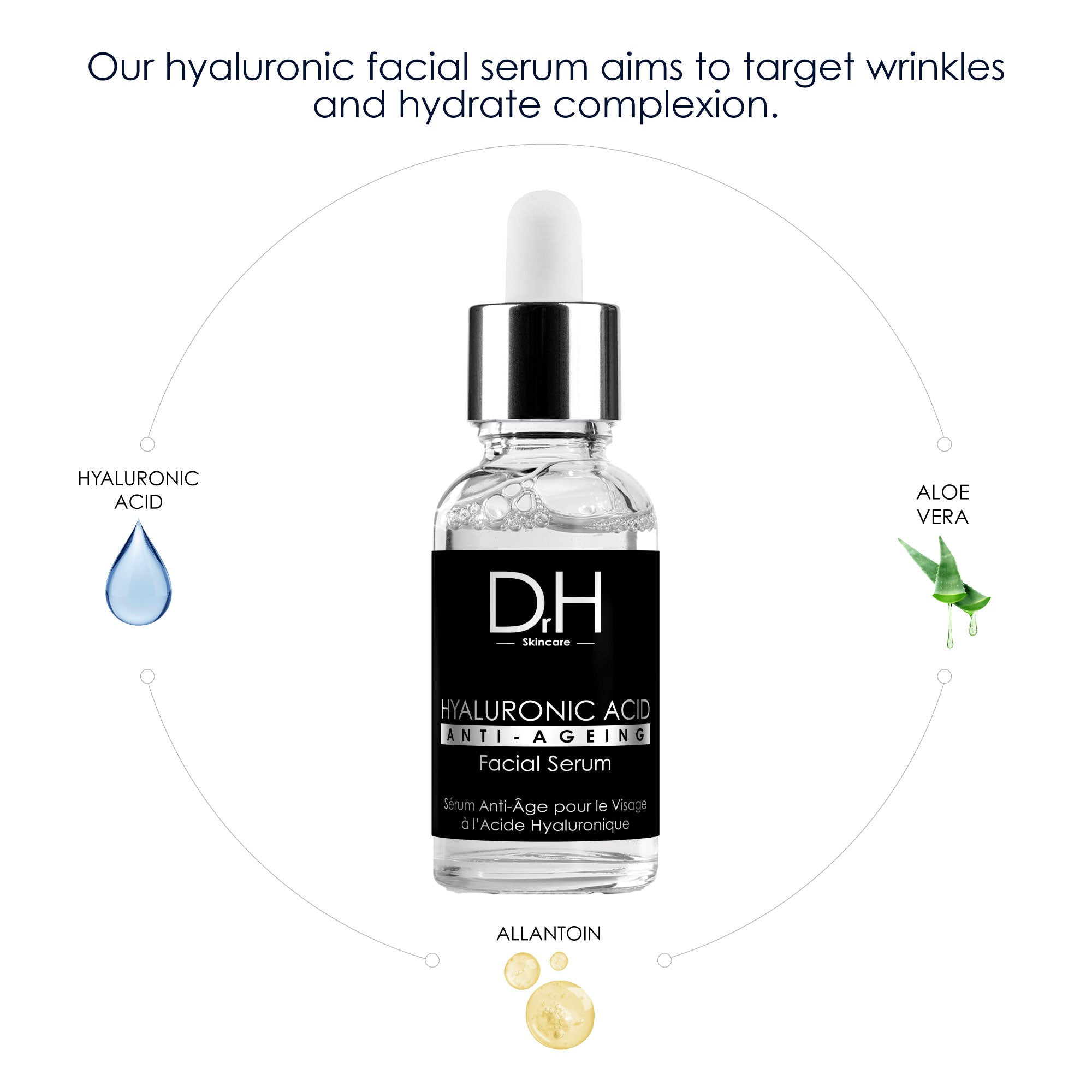 Anti-Ageing Hyaluronic Acid Facial Serum 30ml