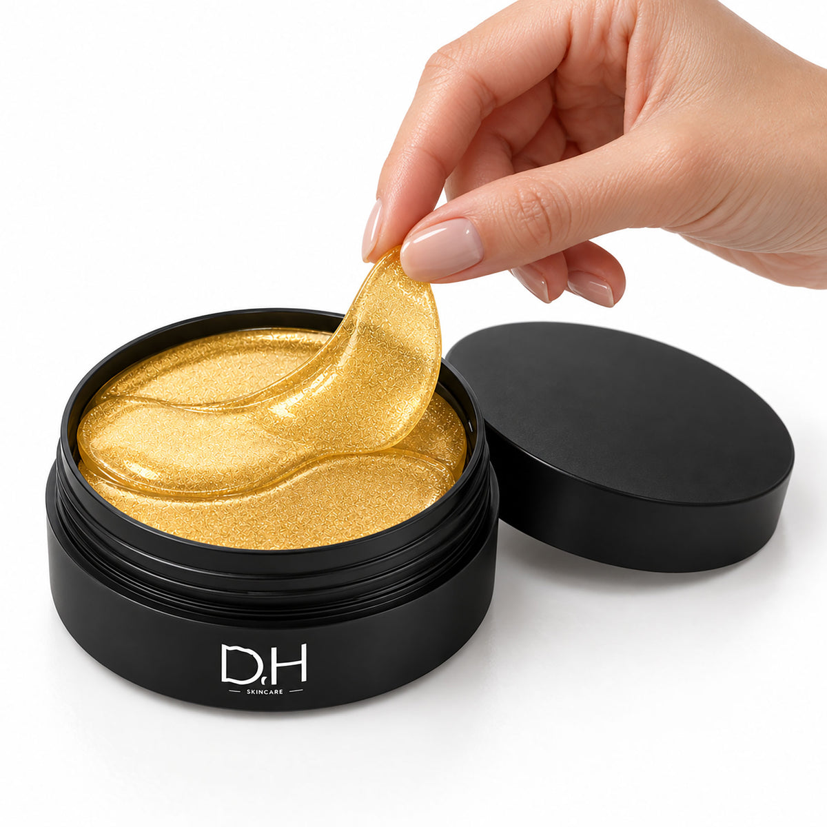 Mascarilla de hidrogel para el contorno de ojos con colágeno marino reafirmante (21 pares)
