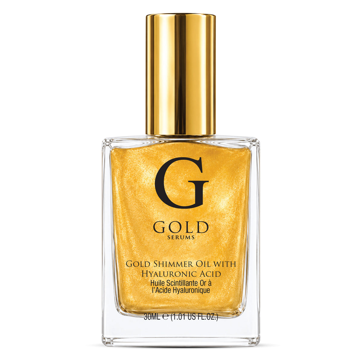 Gold Shimmer Oil with Hyaluronic Acid 30ml