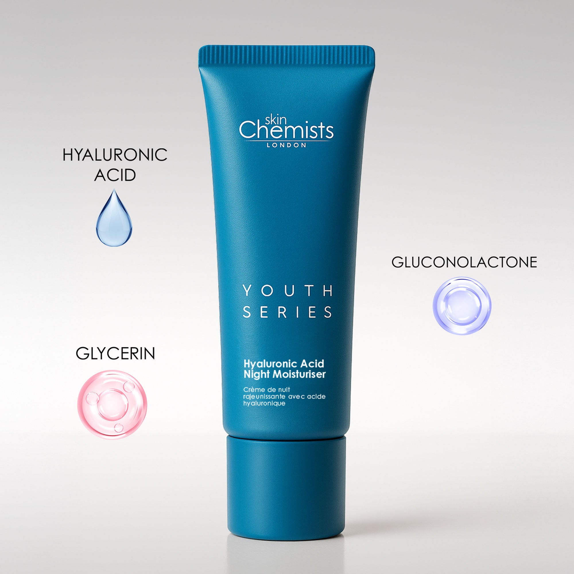 Youth Series 1% Hyaluronic Acid Night Moisturiser 50ml