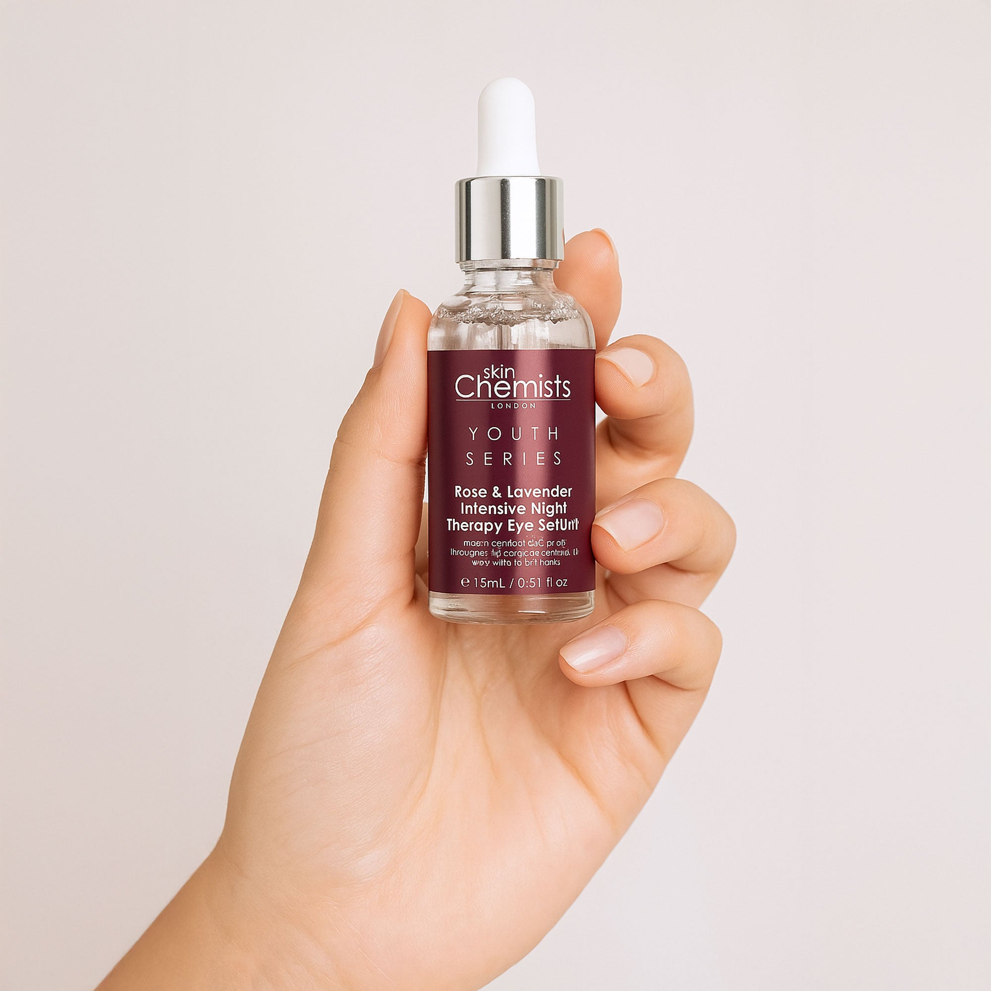 Youth Series Rose & Lavender Intensive Night Therapy Eye Serum 15ml