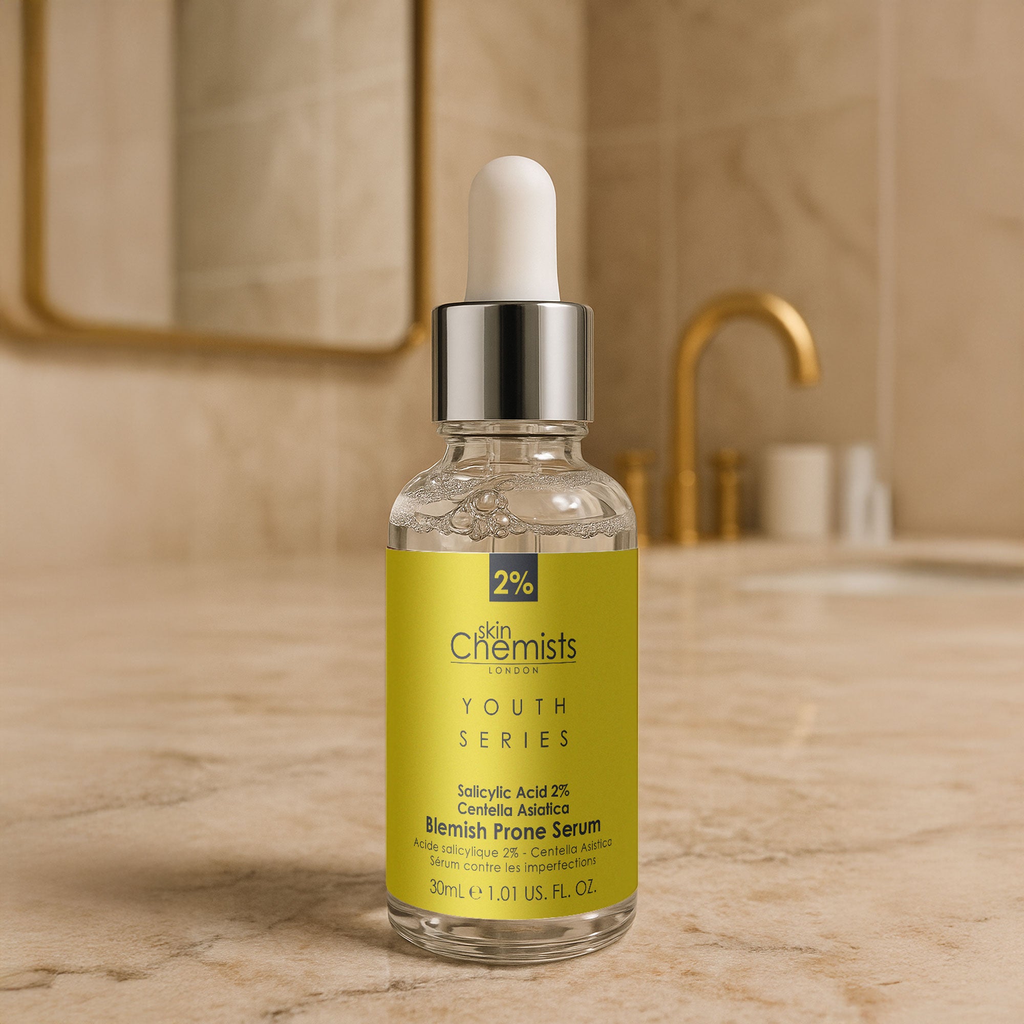 Youth Series Acne Prone Serum Salicylic Acid 2%, Centella Asiatica 3% 30ml