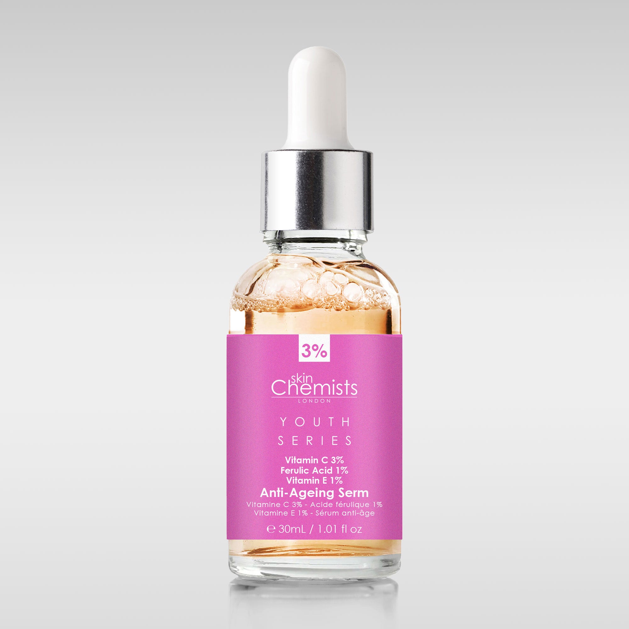 Youth Series Anti-Ageing Serum Vitamin C 3%, Ferulic Acid 1%, Vitamin E 1% 30ml