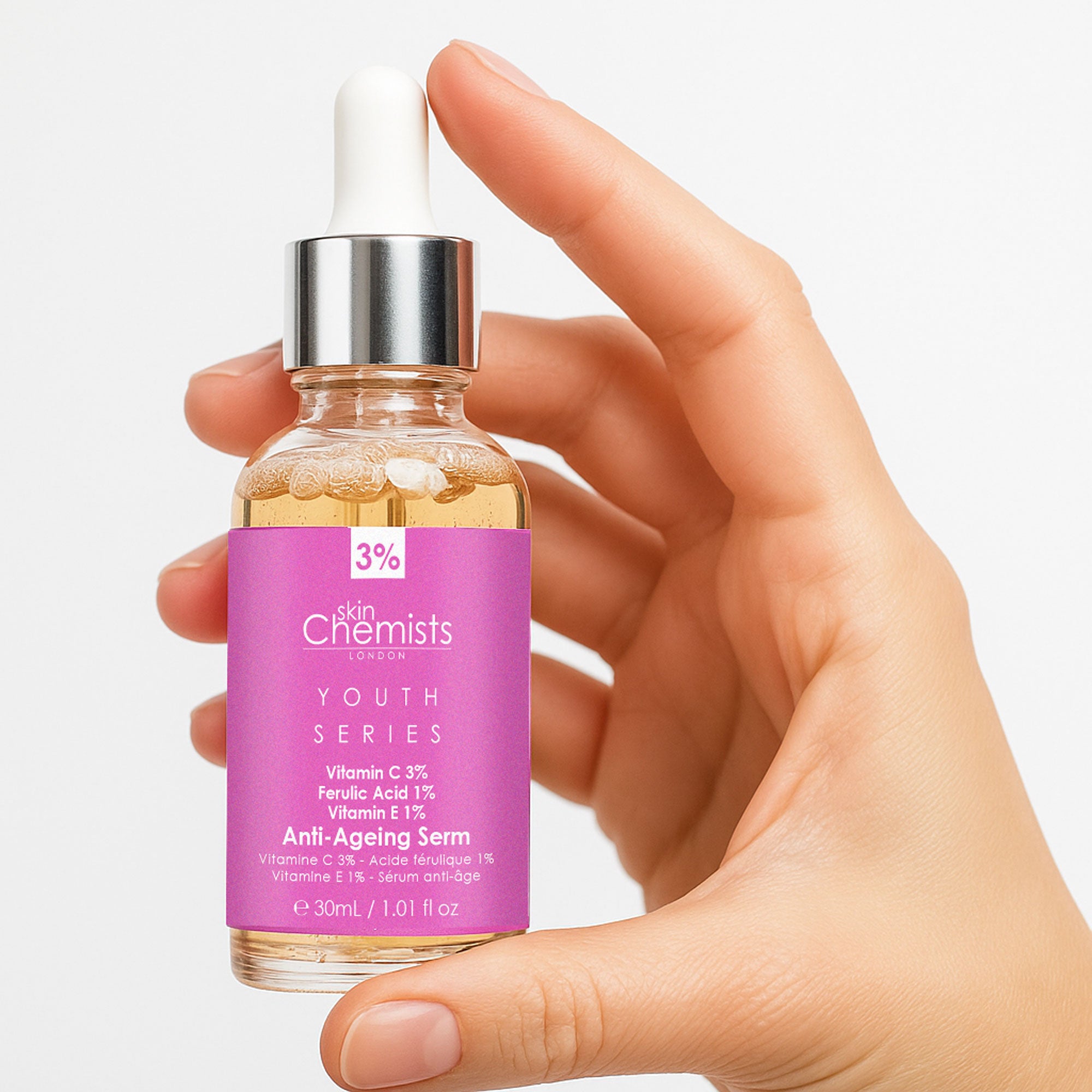 Youth Series Anti-Ageing Serum Vitamin C 3%, Ferulic Acid 1%, Vitamin E 1% 30ml