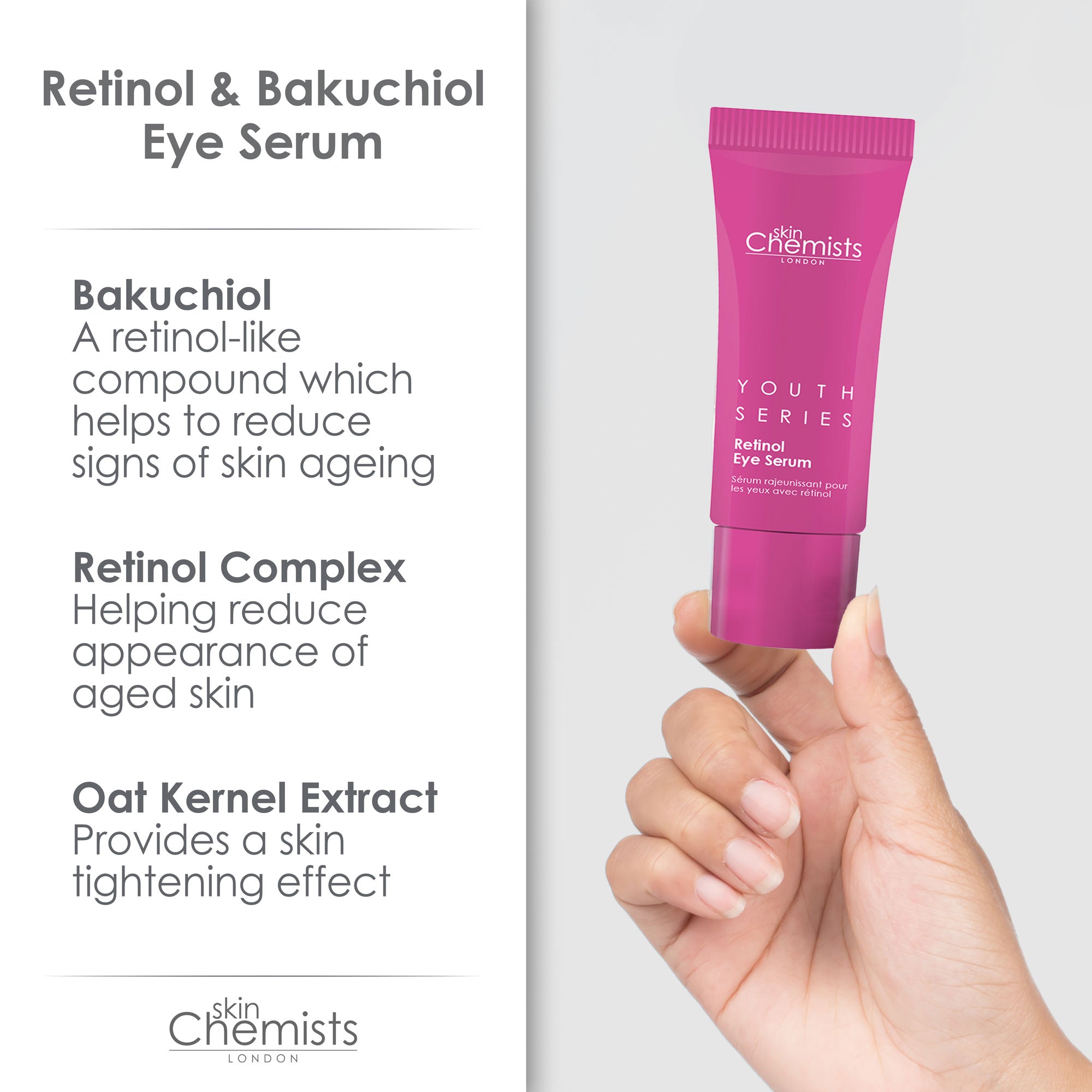 Youth Series Retinol & Bakuchiol Eye Serum 15ml