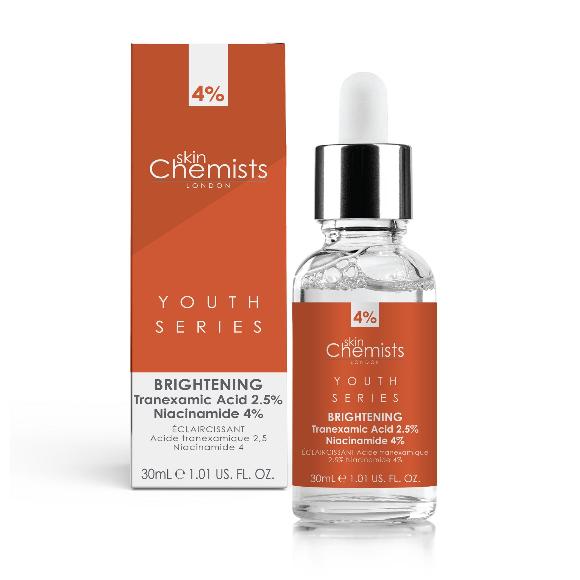 Youth Series Tranexamic Acid 2.5%, Niacinamide 4% Brightening Serum 30ml