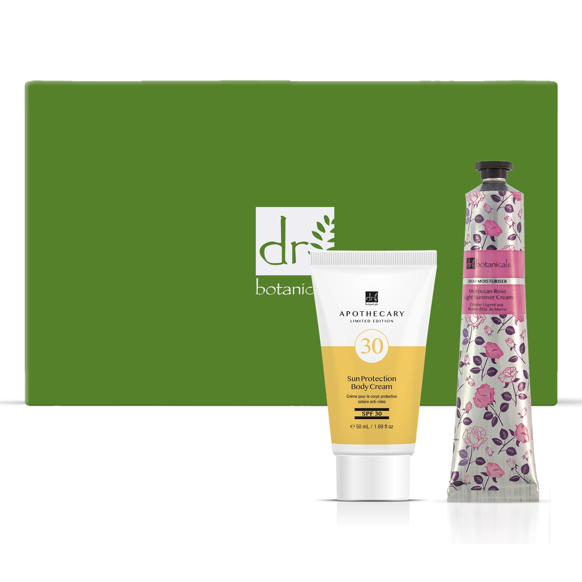 Kit Corps Anti-Âge SPF 30 Rose Marocaine Légère Été