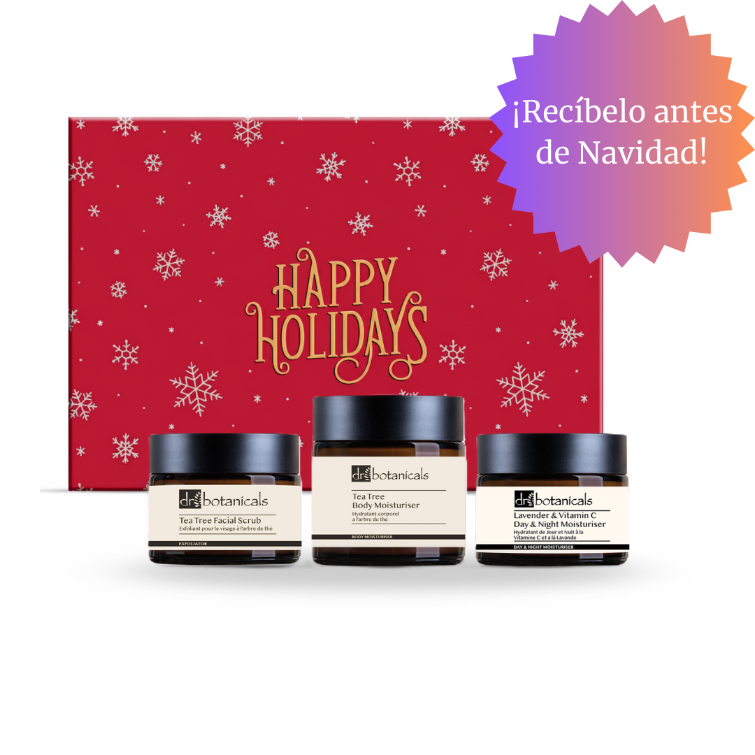 Tea Tree Facial Scrub Lavender & Vitamin C Day & Night Moisturiser Tea Tree Body Moisturiser