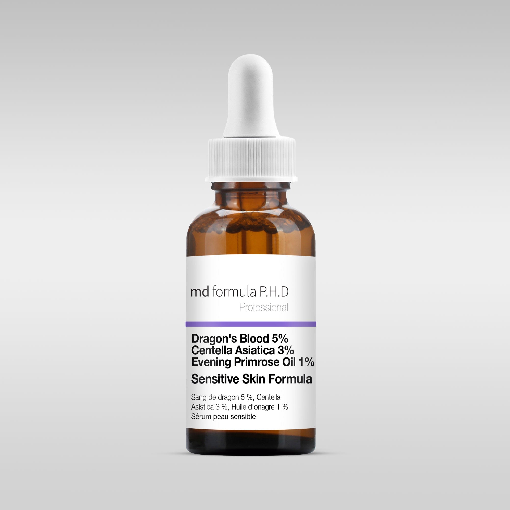 Sensitive Skin Serum Dragon's Blood 5%, Centella Asiatica 3%, Evening Primrose Oil 1% 30ml