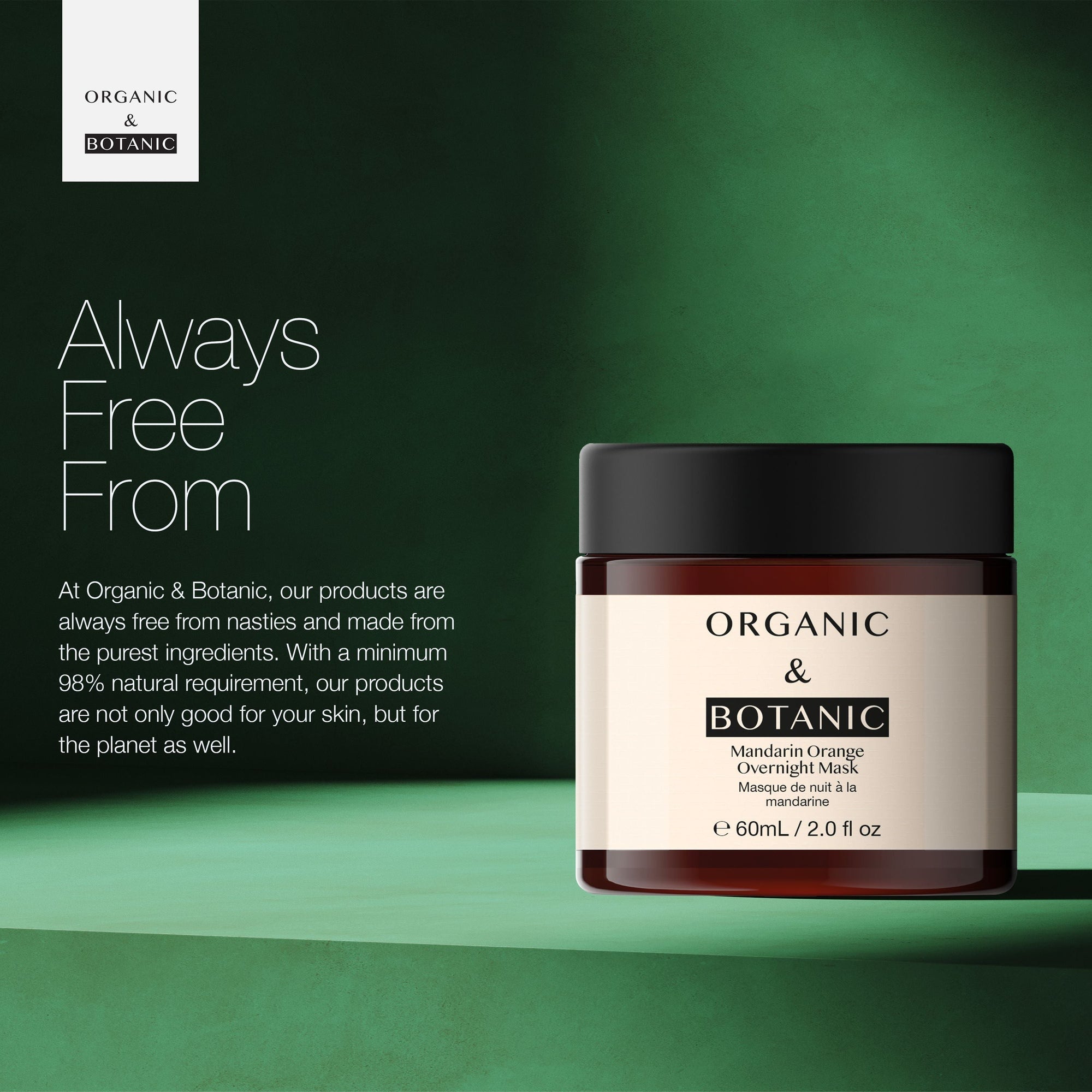 Mandarin Orange Overnight Mask 60ml x 2 Duo Pack