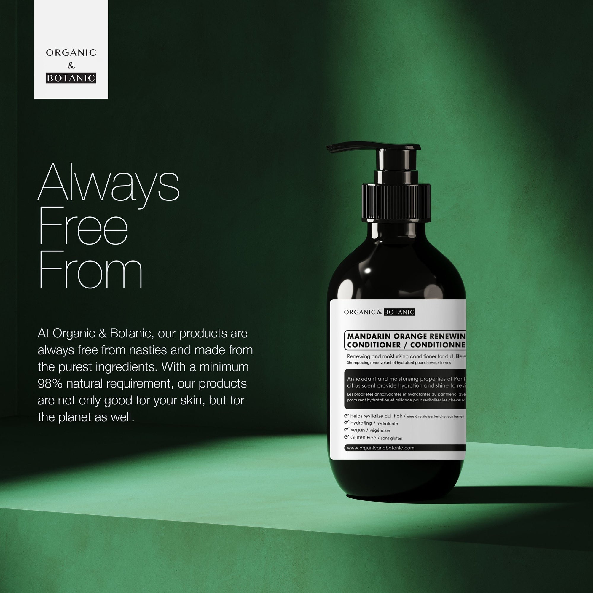 Mandarin Orange Renewing Conditioner 500ml x 2 Duo Pack