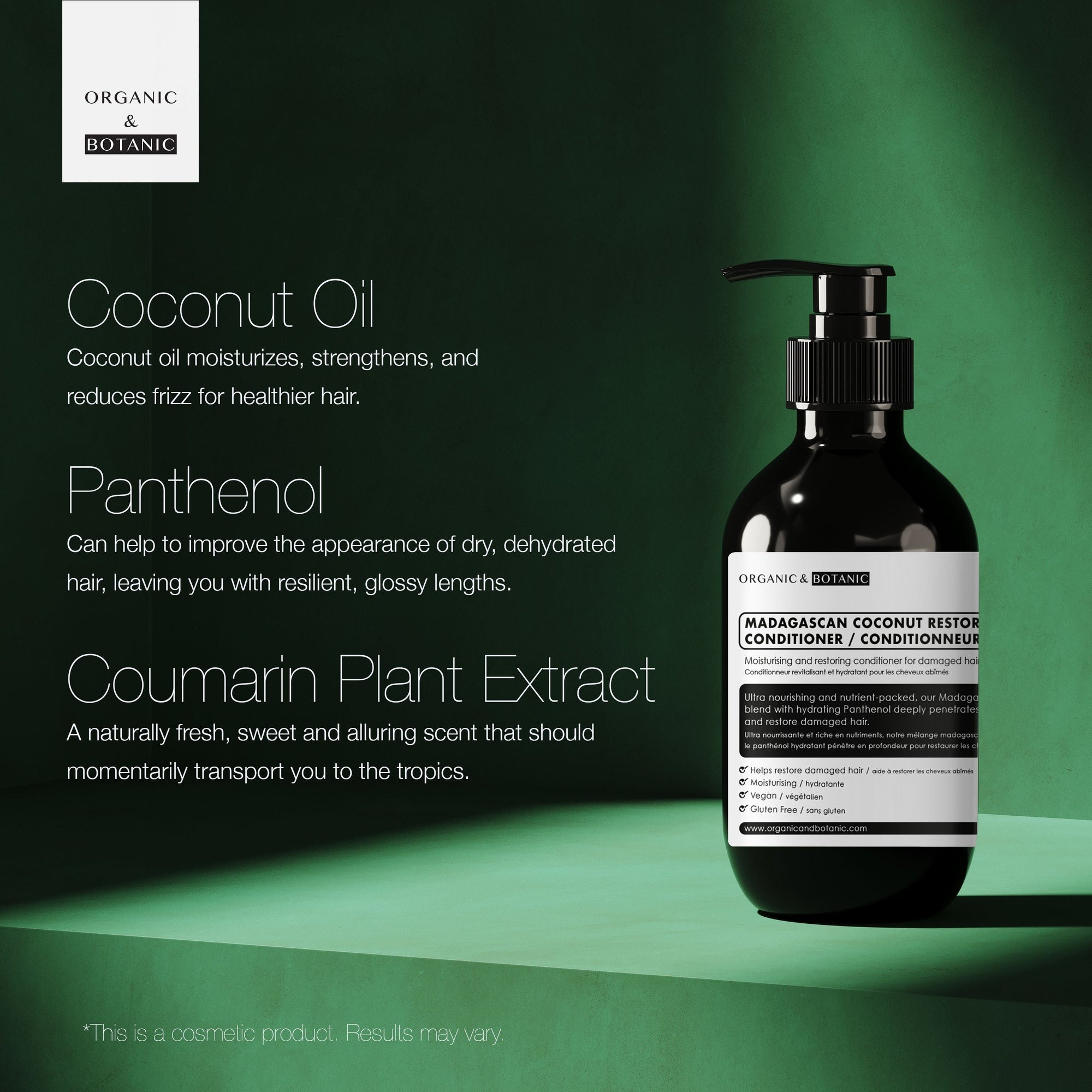 Madagascan Coconut Restoring Conditioner 500ml x 2 Duo Pack