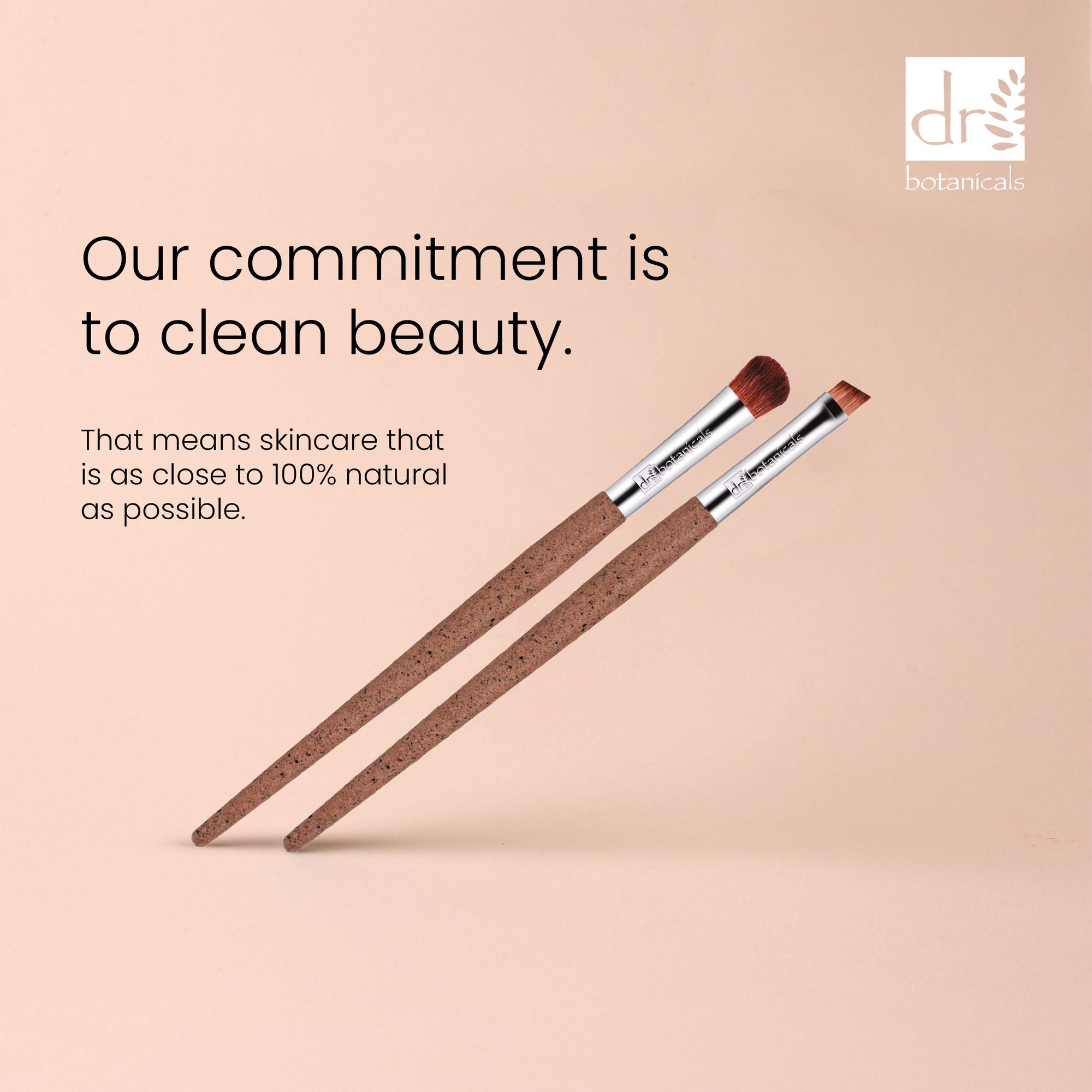 Coffee Ground Set Of 2 Eye Brushes Twin Value Savings Pack