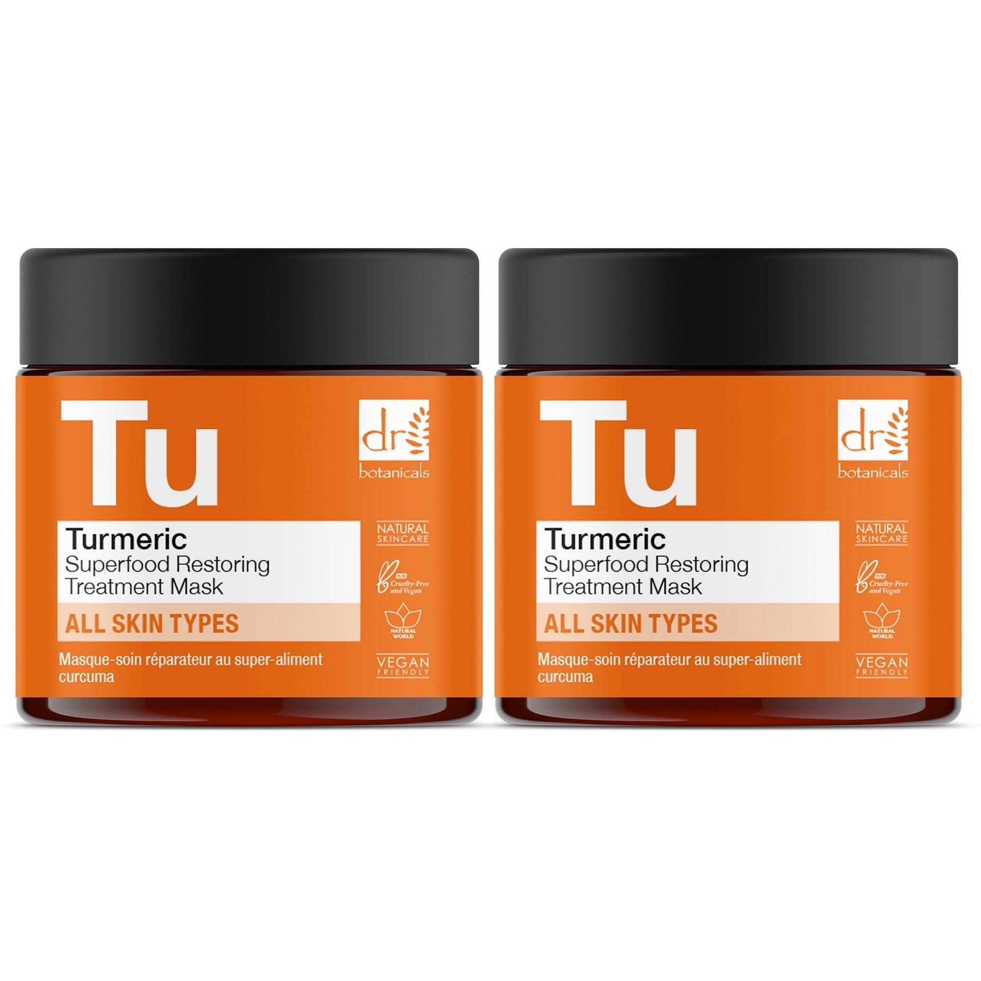 Turmeric Superfood Restoring Treatment Mask 60ml x 2 Duo Pack
