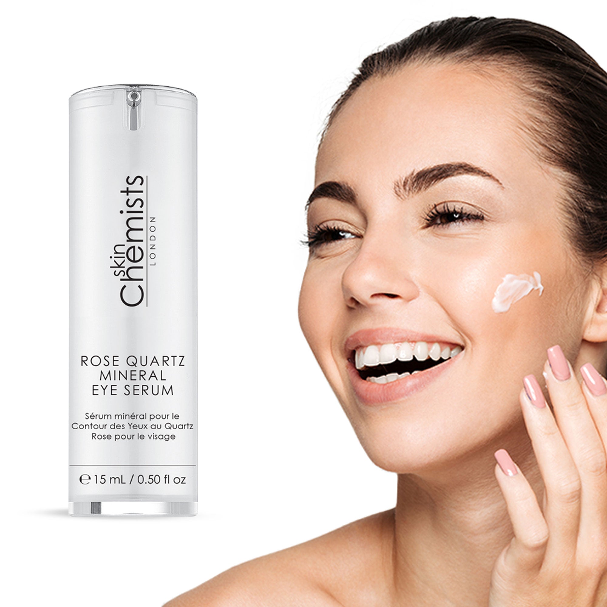 Rose Quartz Mineral Eye Serum 15ml